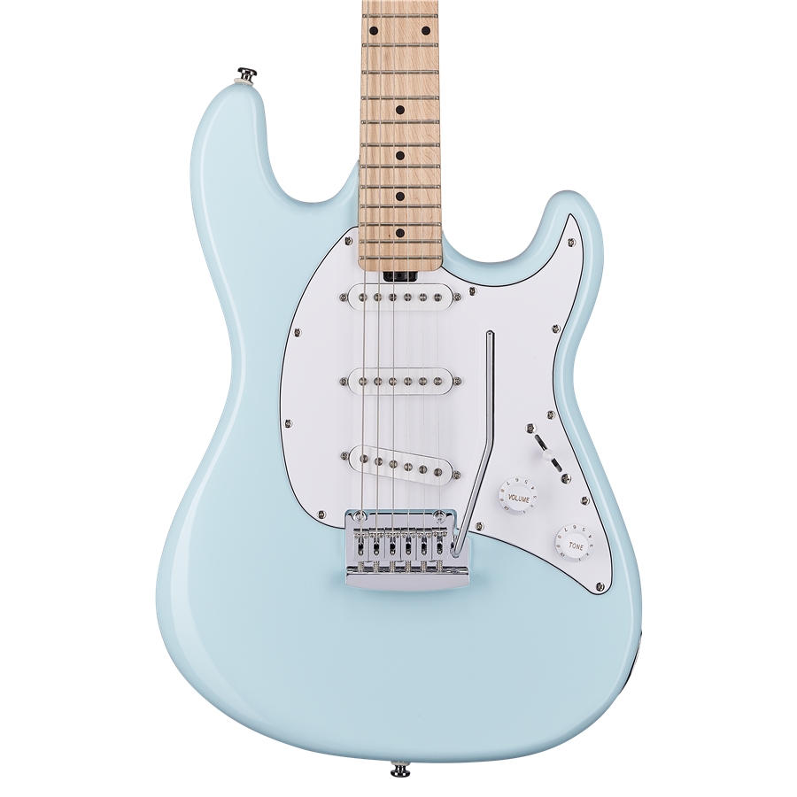 Sterling by MusicMan Cutlass SSS Daphne Blue
