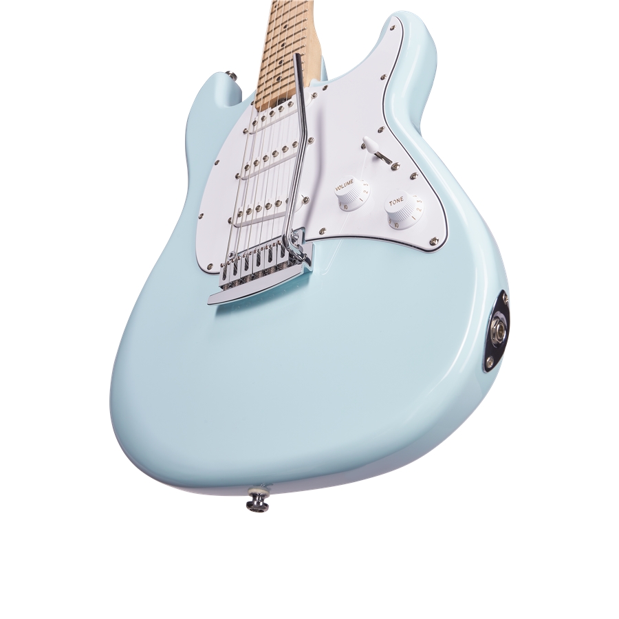 Sterling by MusicMan Cutlass SSS Daphne Blue