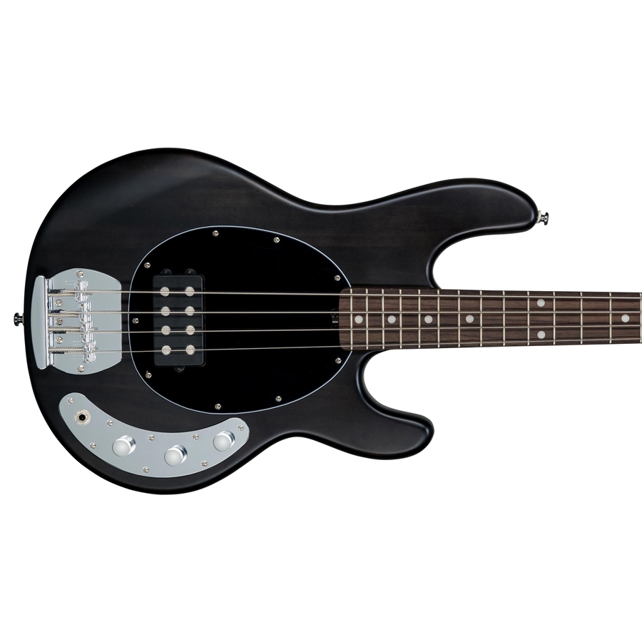 Sterling by MusicMan RAY4 Trans Black Satin