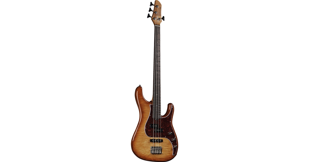 Eko Guitars Aire 800 Musa Bass Honey Burst