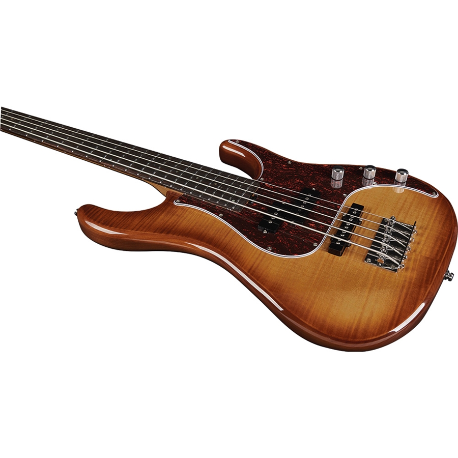 Eko Guitars Aire 800-5 Musa Bass Honey Burst