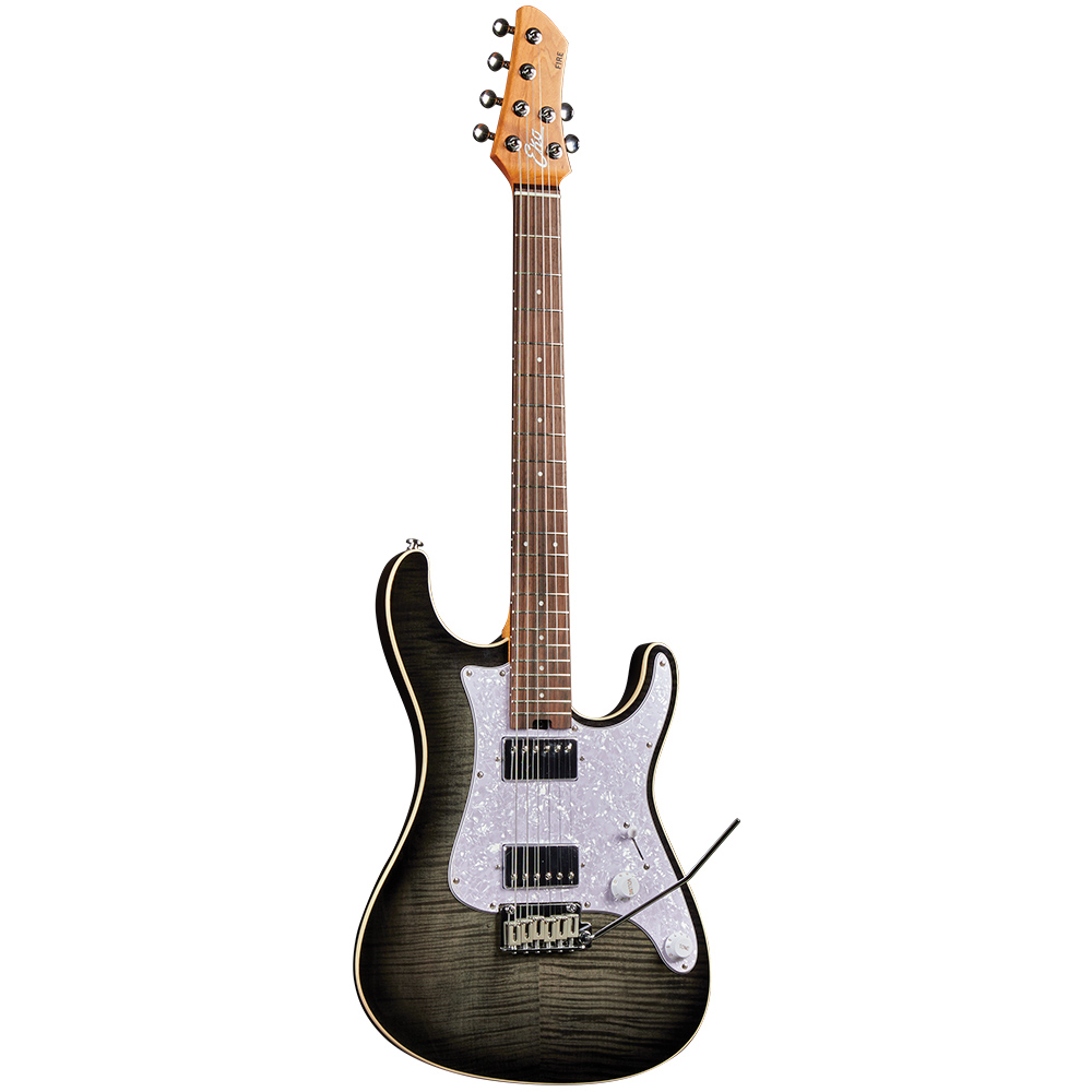 Eko Guitars Fire400Aurora Flamed Grey Burst