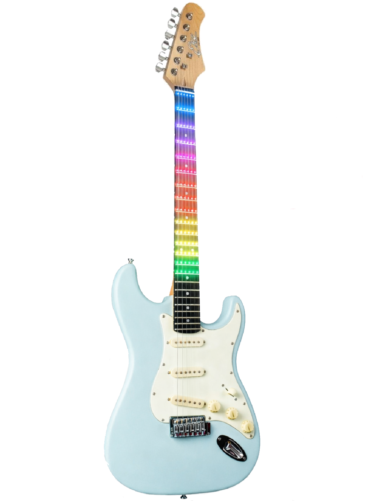 Eko Guitars ST-300 Daphne Blue Visual Note