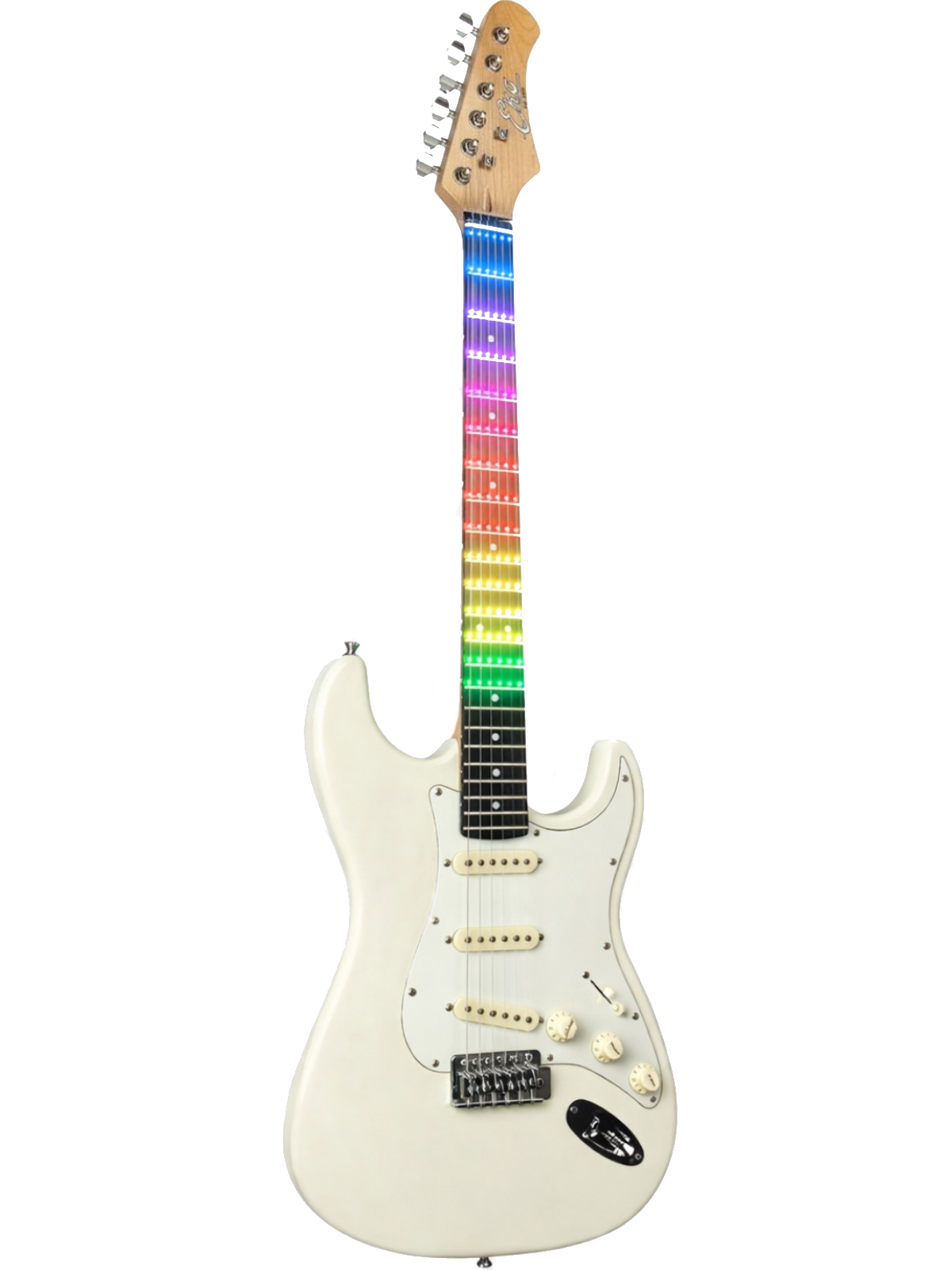 Eko Guitars ST-300 Olympic White Visual Note