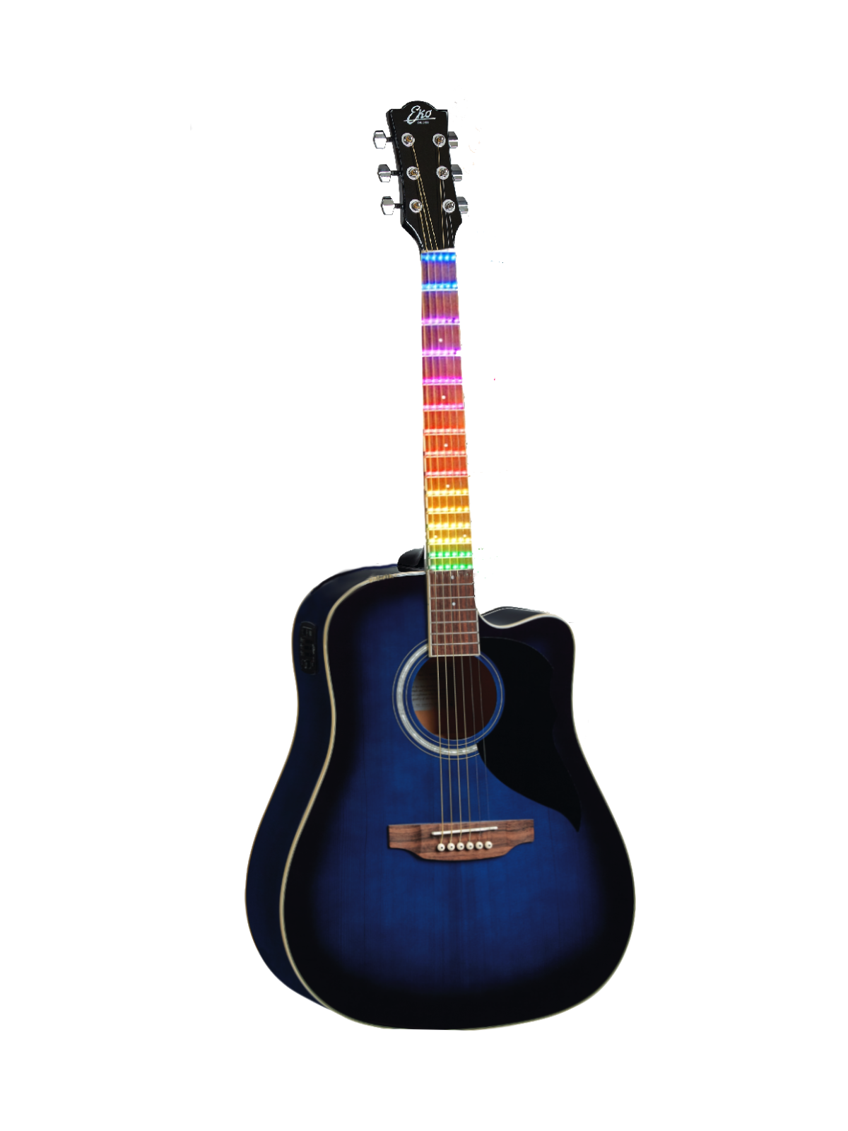 Eko Guitars Ranger CW EQ Blue Visual Note