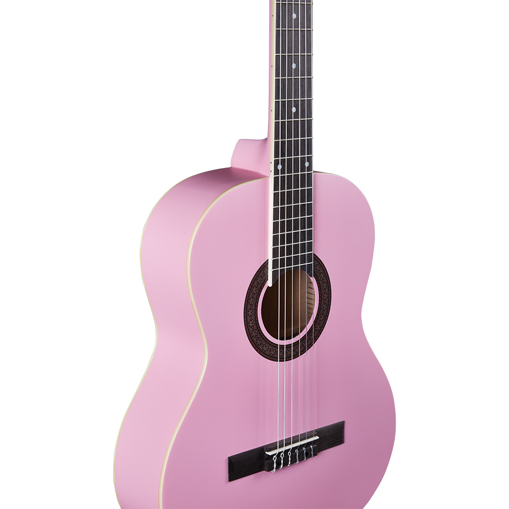 Eko Guitars CS-10 Pink Satin