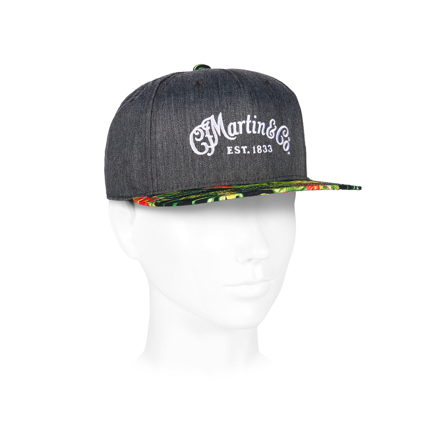C.F. Martin & Co. Oahu Flat Brim Hat Grey