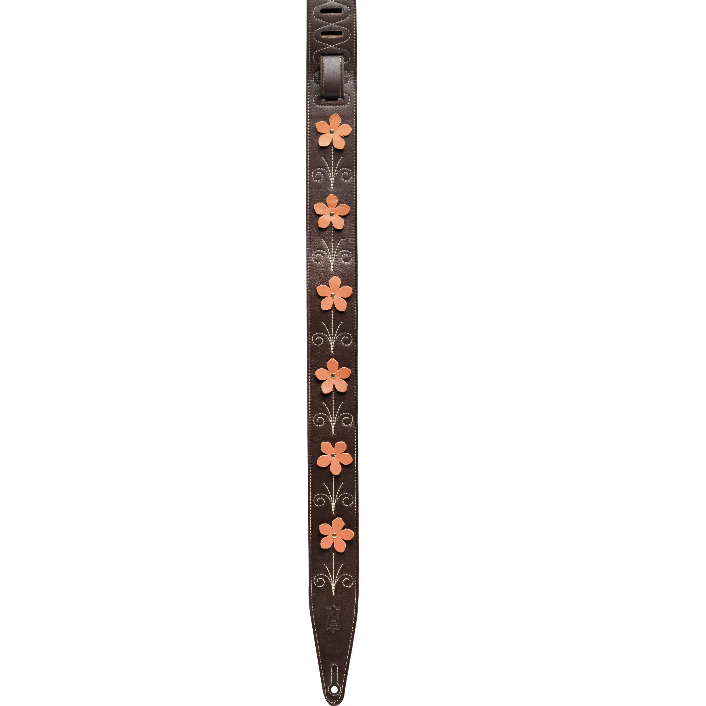 Levy's MG317IB-003 Tracolla in pelle Brown 2.5