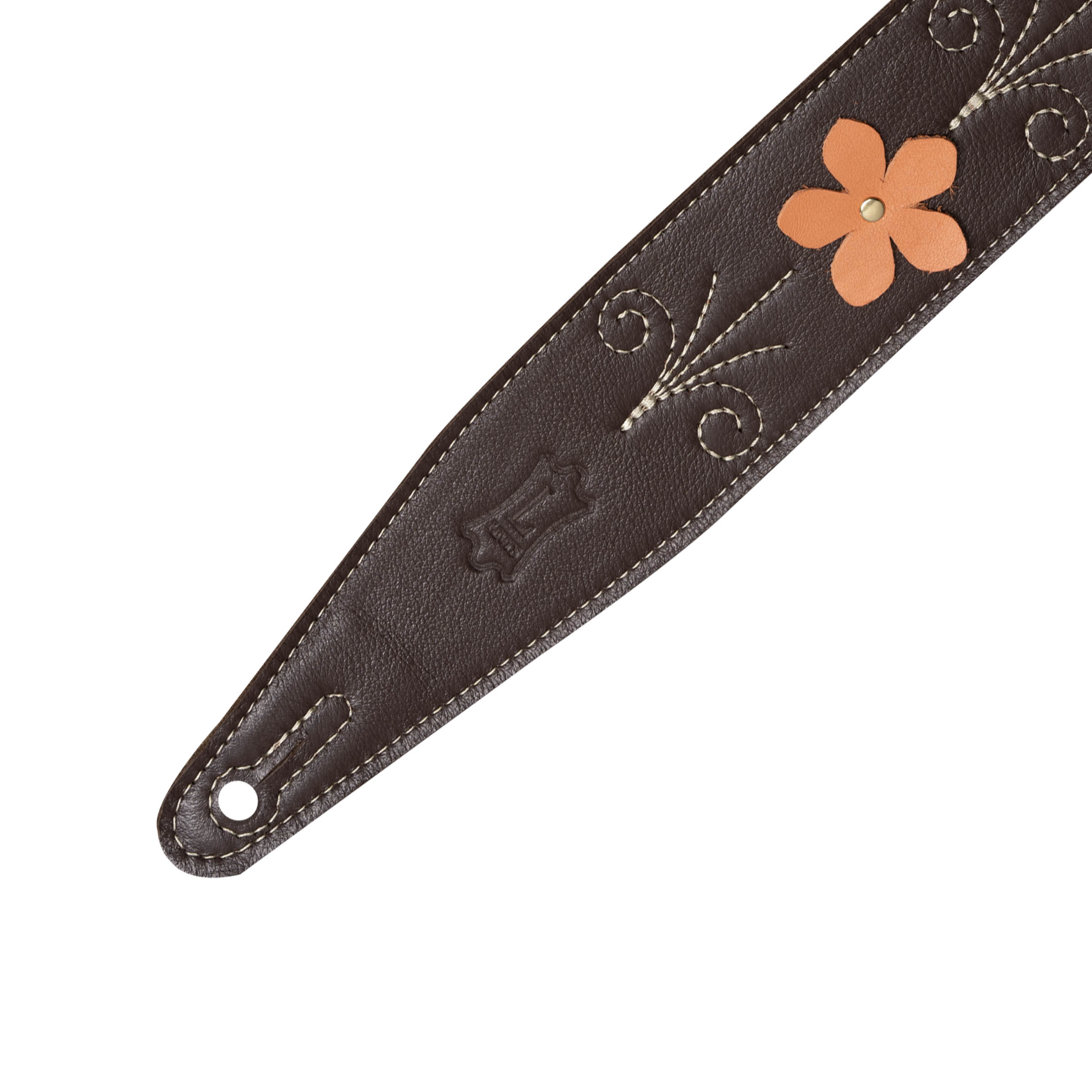 Levy's MG317IB-003 Tracolla in pelle Brown 2.5