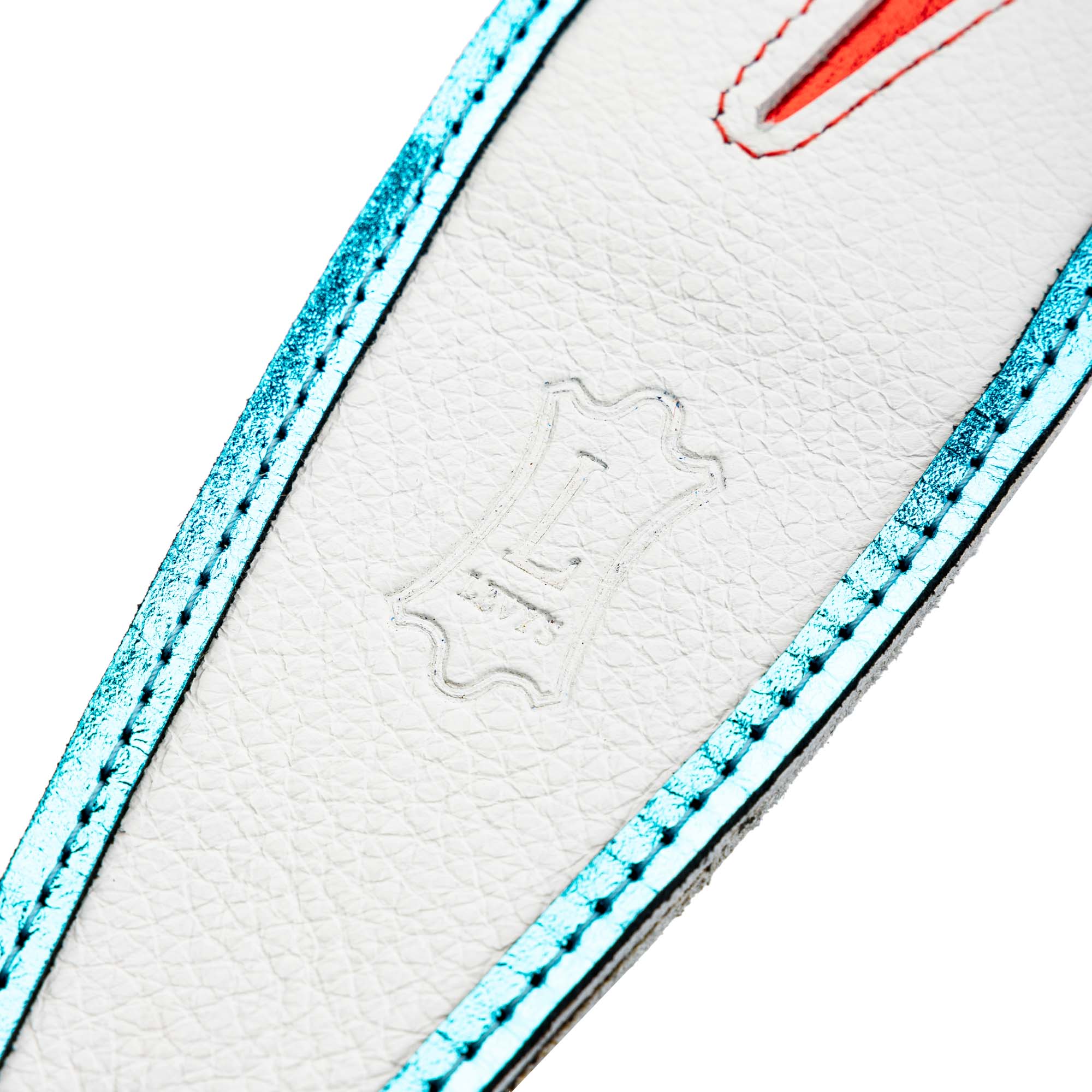 Levy's MJH317-006 Tracolla in pelle Glam Rock lightning Bolt 2.5