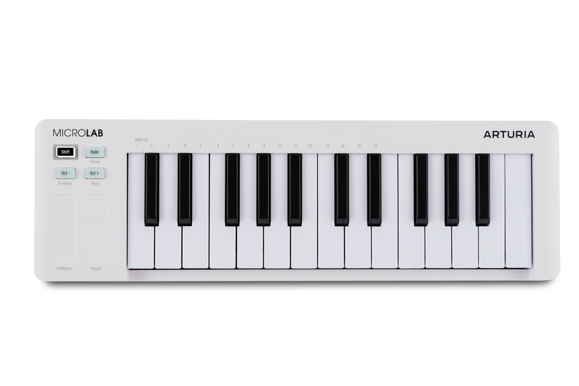 Arturia MicroLab Mk3 White