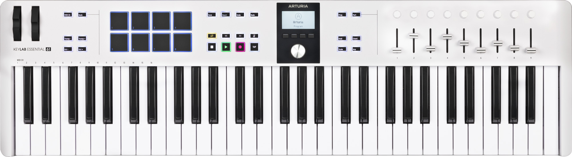 Arturia KeyLab Essential 3 61 White