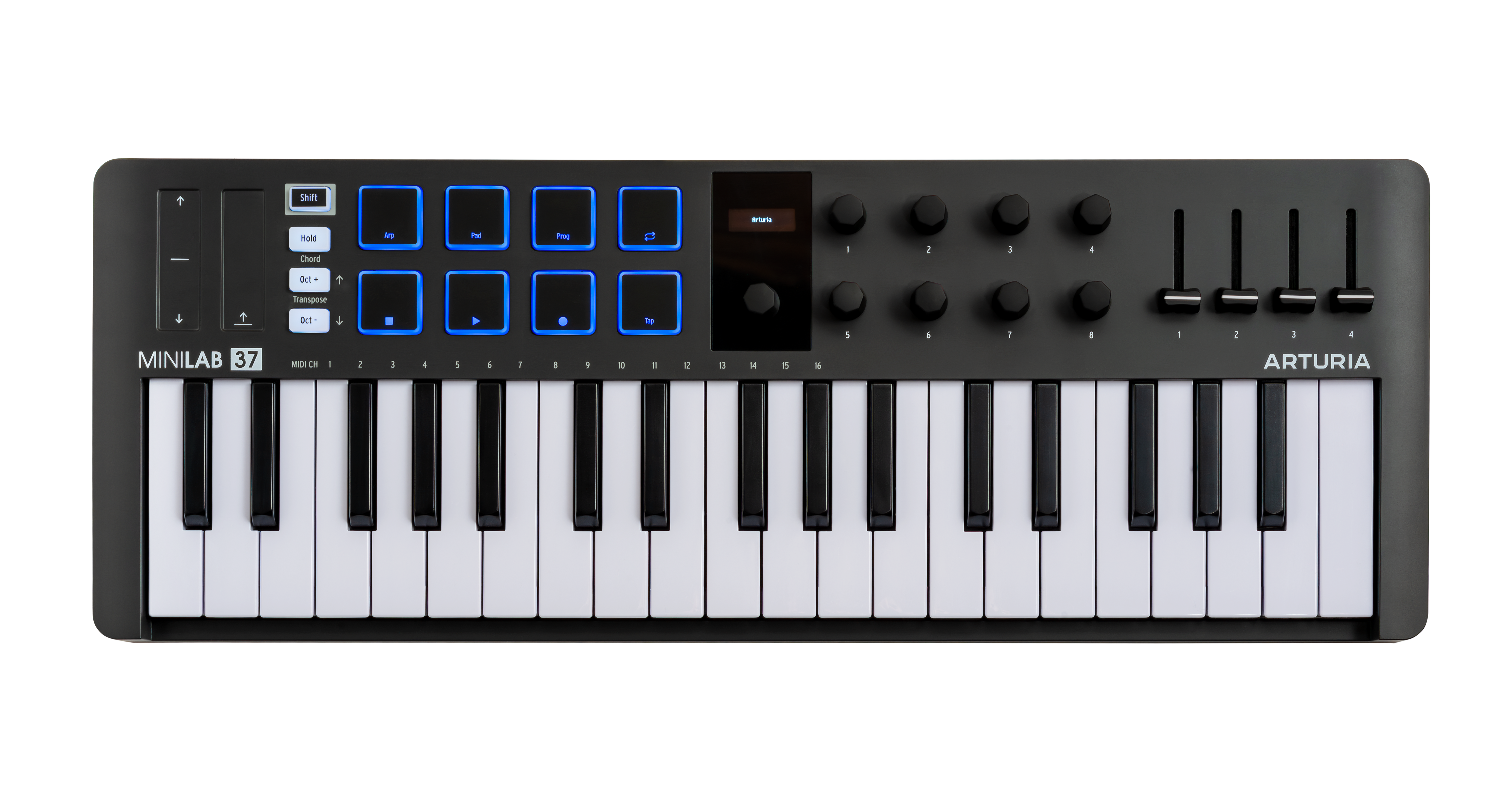 Arturia MiniLab 37 MK3 Black