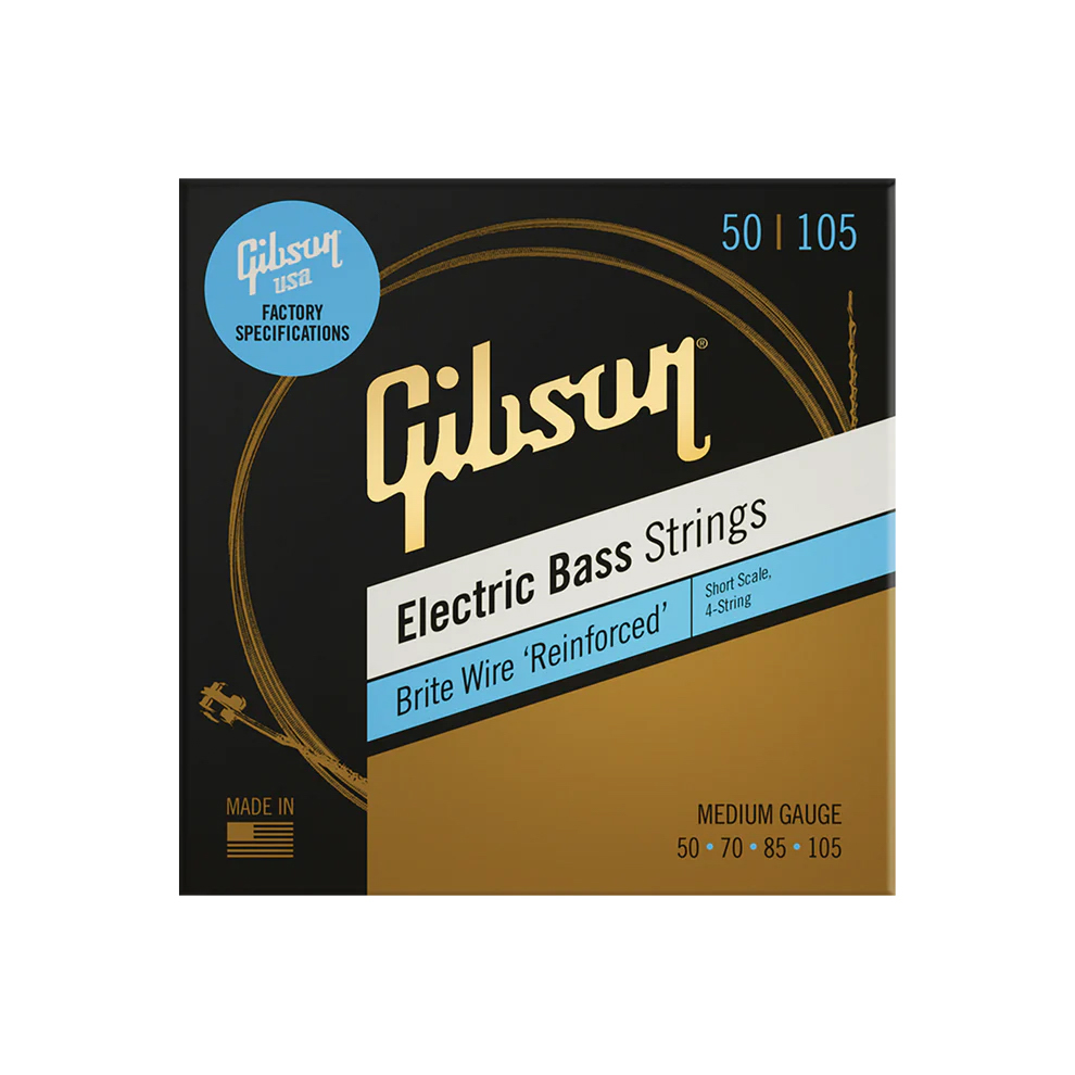 Gibson Accessories SBG-SSM Brite Wire Short Scale Medium 50-105
