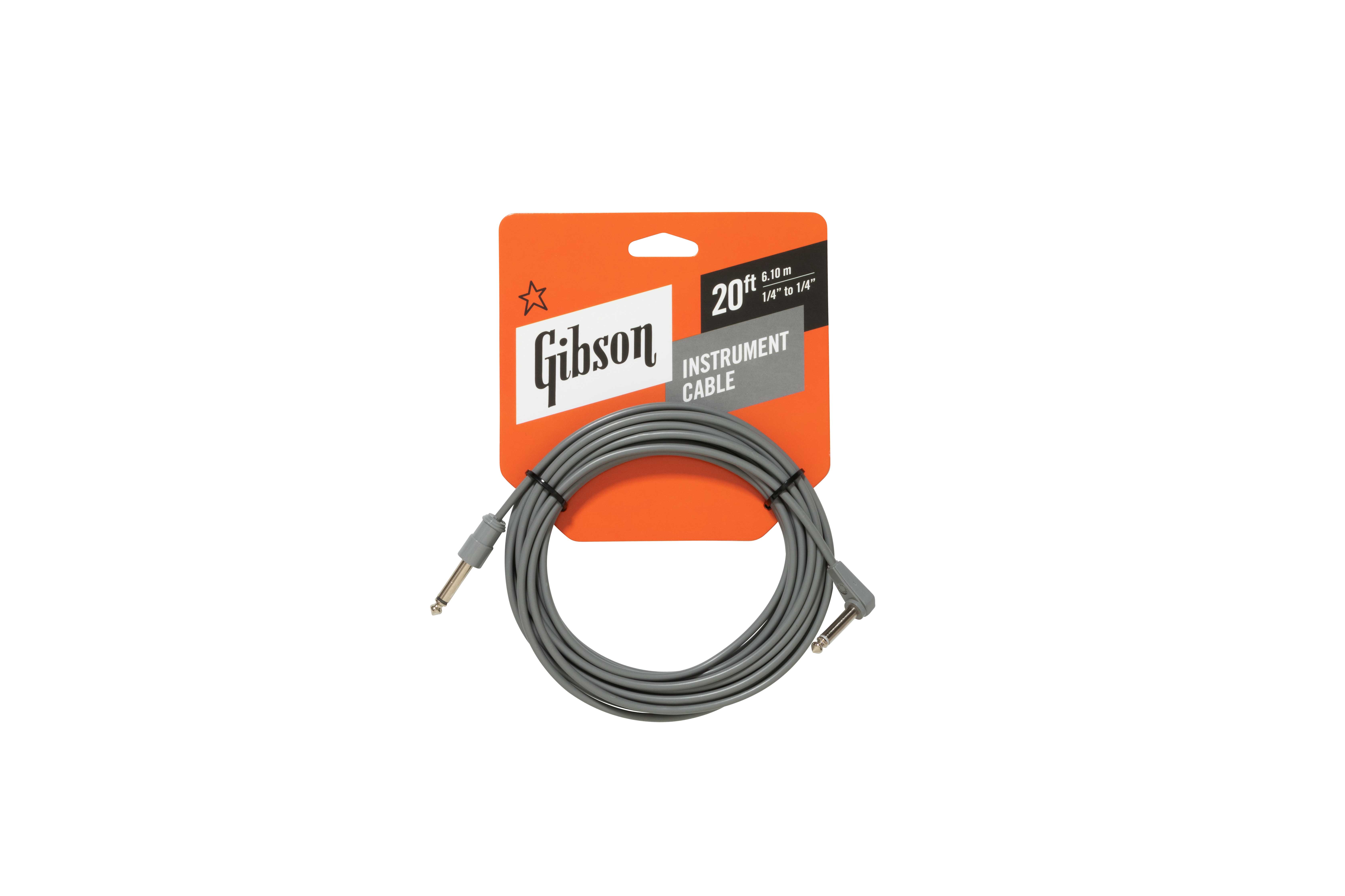 Gibson Accessories CAB20-GRY Vintage Original Cavo Strumento 6 m