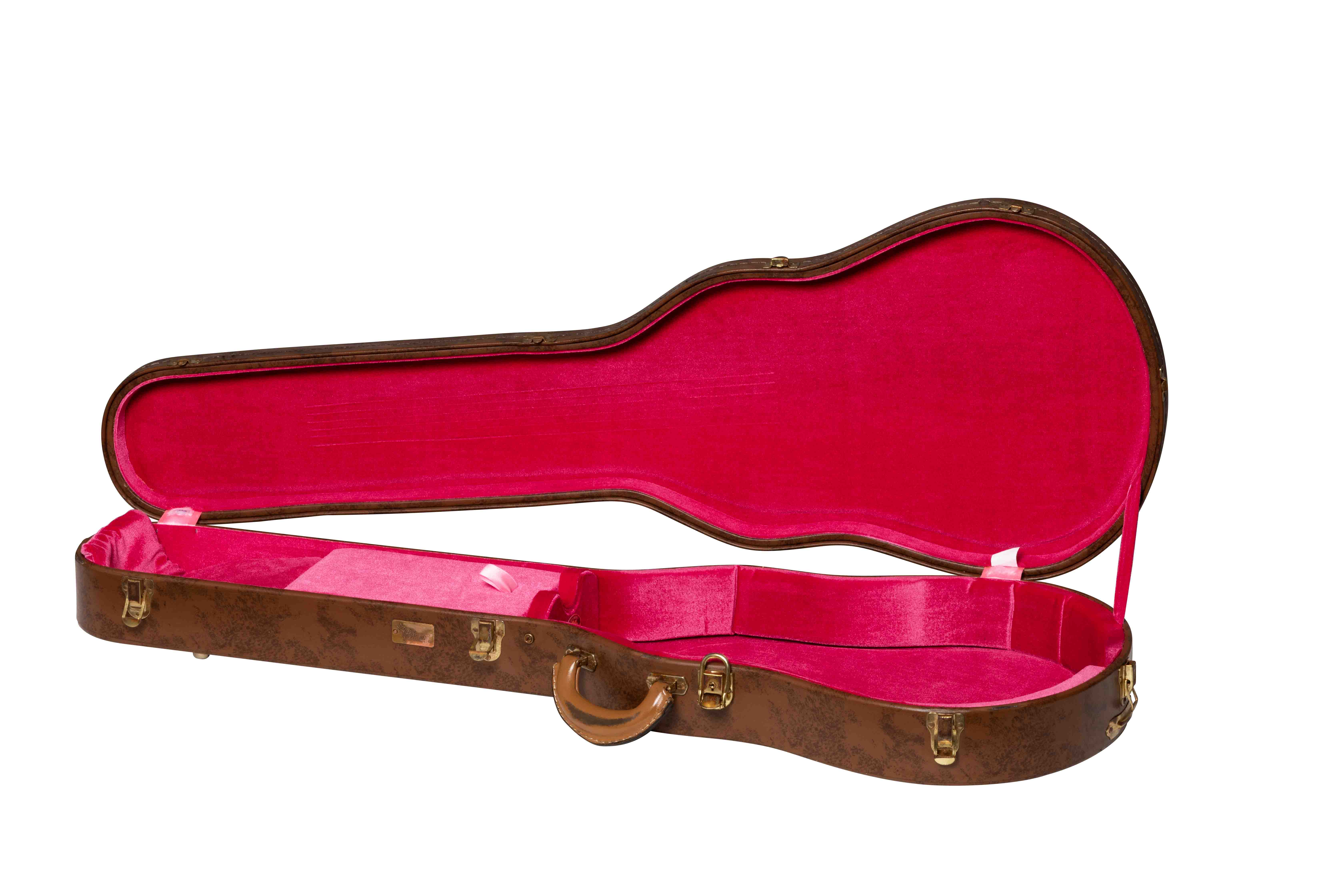 Gibson Accessories ASLFTCASE-5L-LPS-AG Lifton Historic Hardshell Case Les Paul Brown/Pink Aged