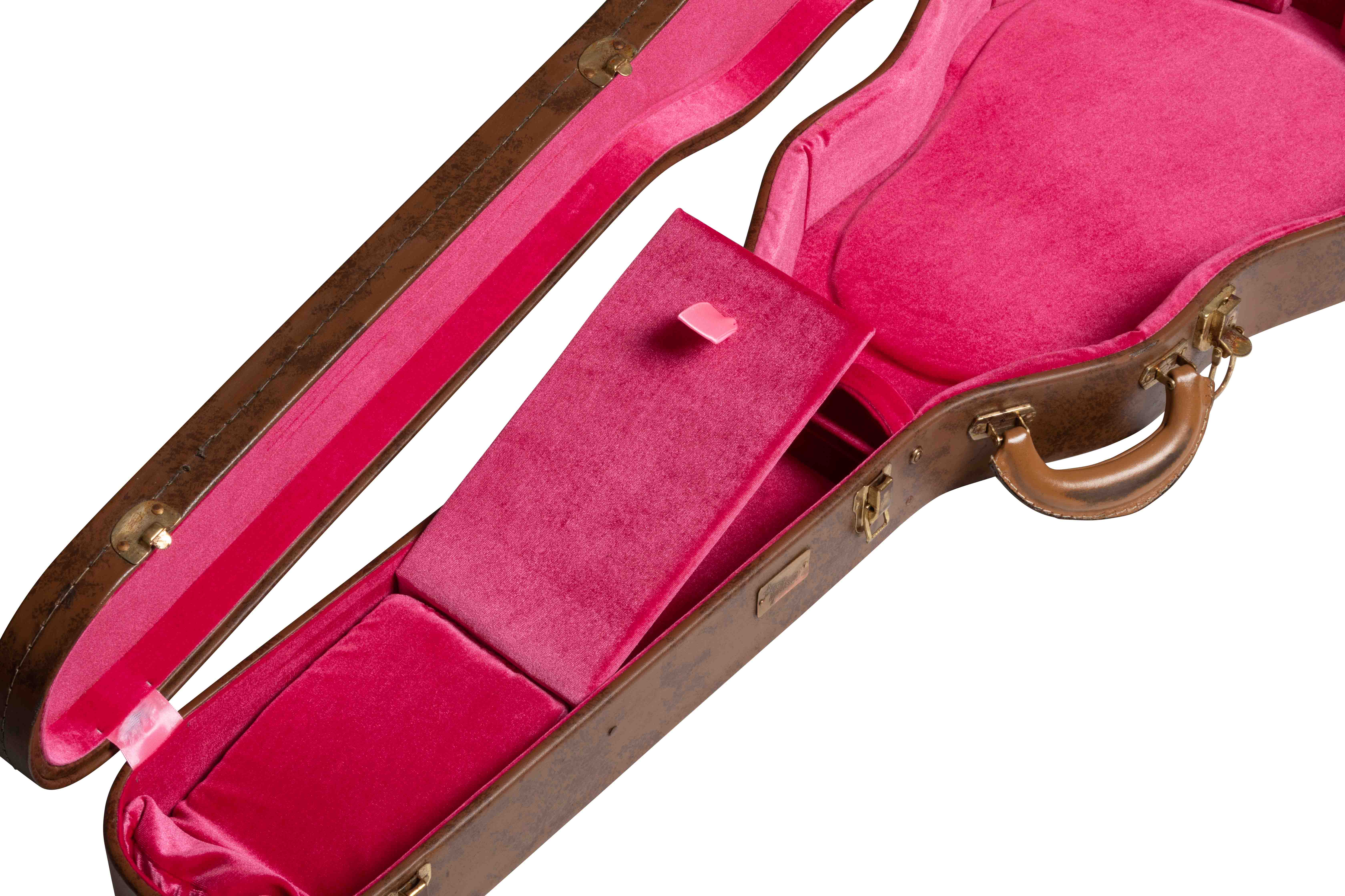 Gibson Accessories ASLFTCASE-5L-LPS-AG Lifton Historic Hardshell Case Les Paul Brown/Pink Aged