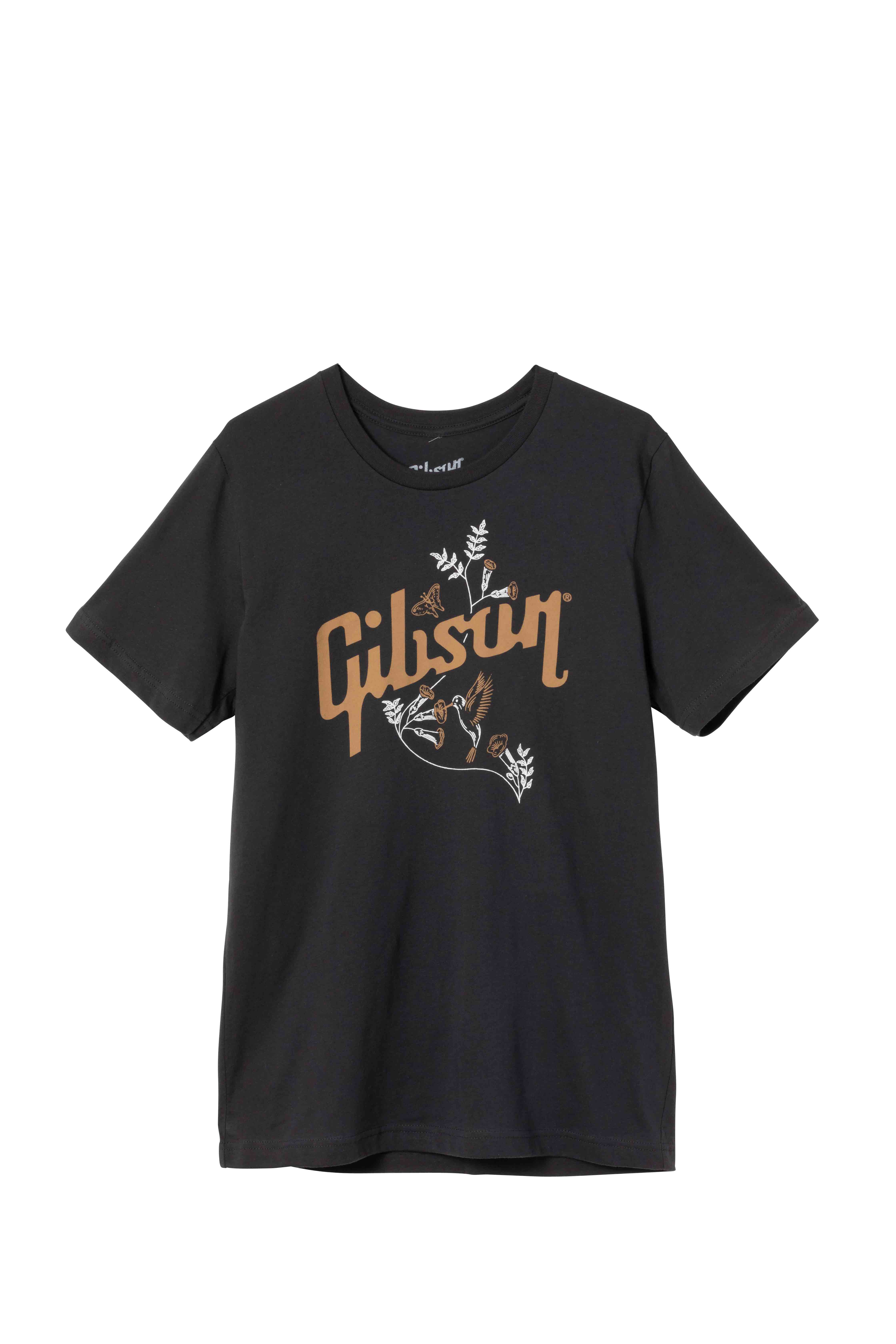 Gibson Accessories GA-SC-HBBSLG Hummingbird T-shirt Grey L