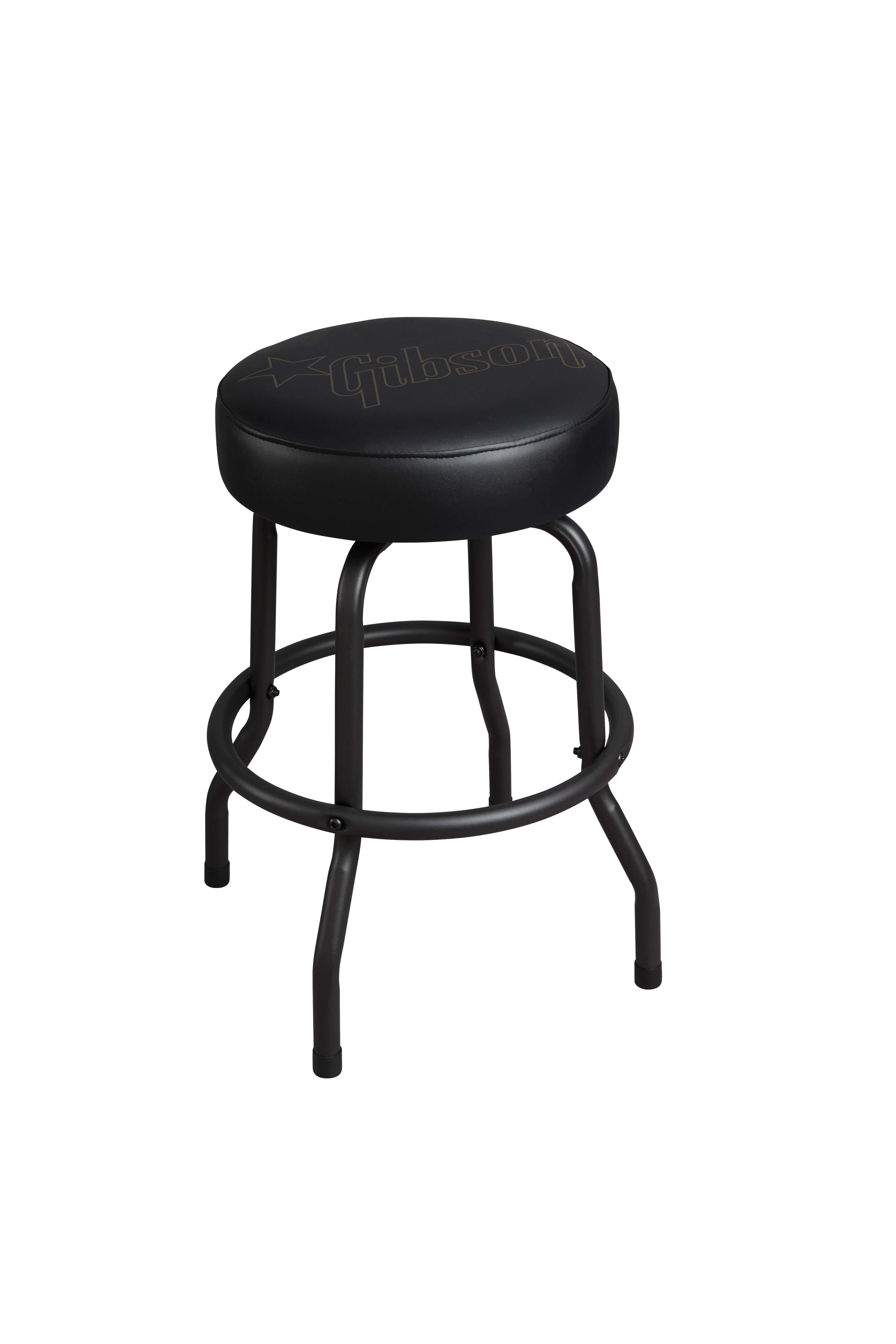 Gibson Accessories GA-STOOL4 Premium Playing Stool Star Logo Short 24
