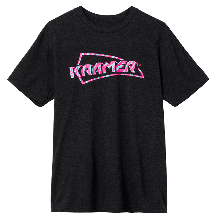 Gibson Accessories GA-KTSBKMD Kramer Tiger Stripe T-shirt Black M