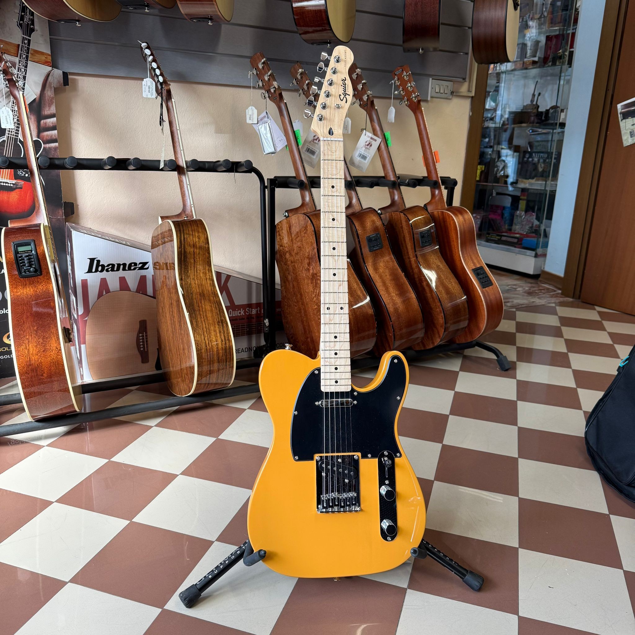 Squier Sonic Telecaster Butterscotch Blonde - Chitarra Elettrica (USATA) con Custodia