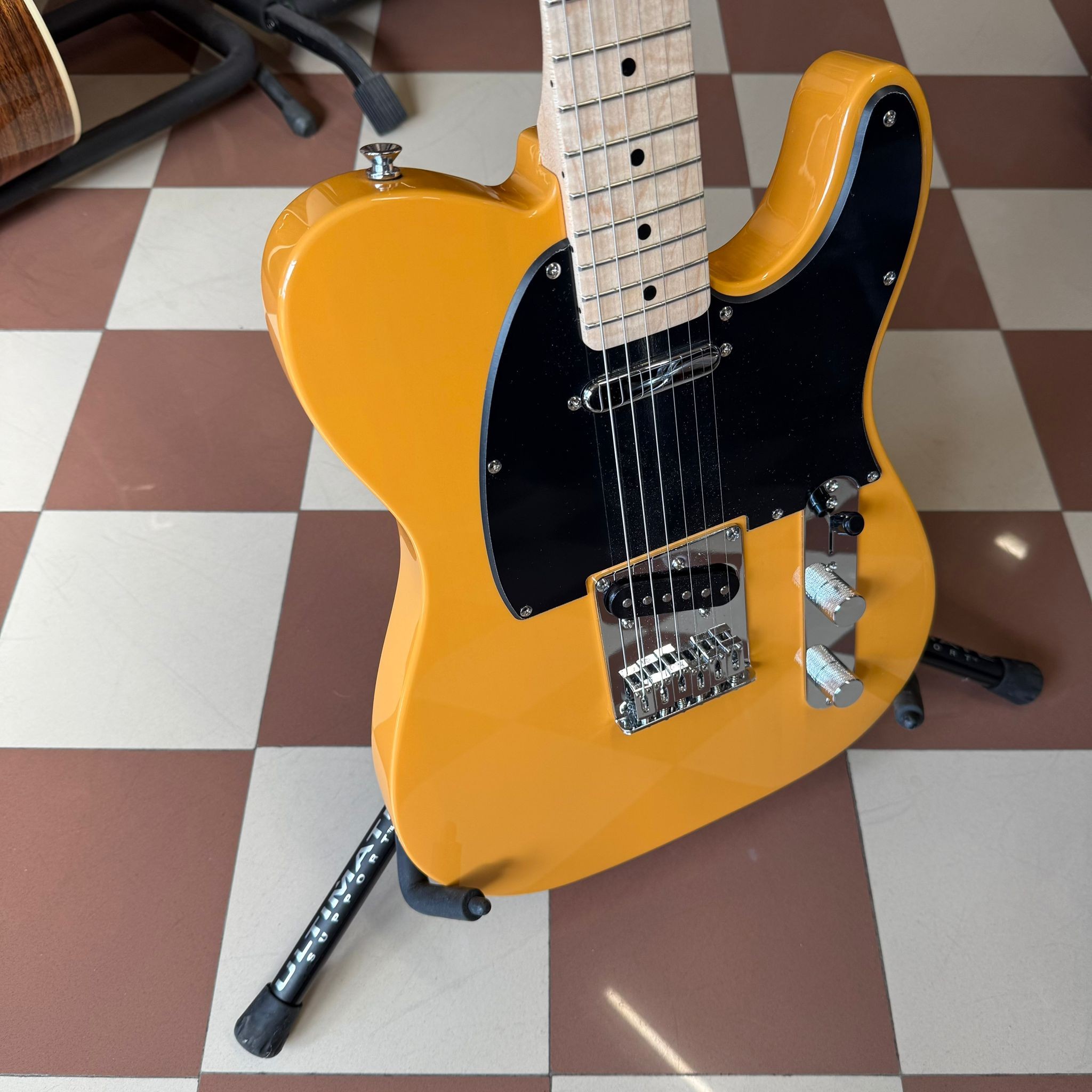 Squier Sonic Telecaster Butterscotch Blonde - Chitarra Elettrica (USATA) con Custodia