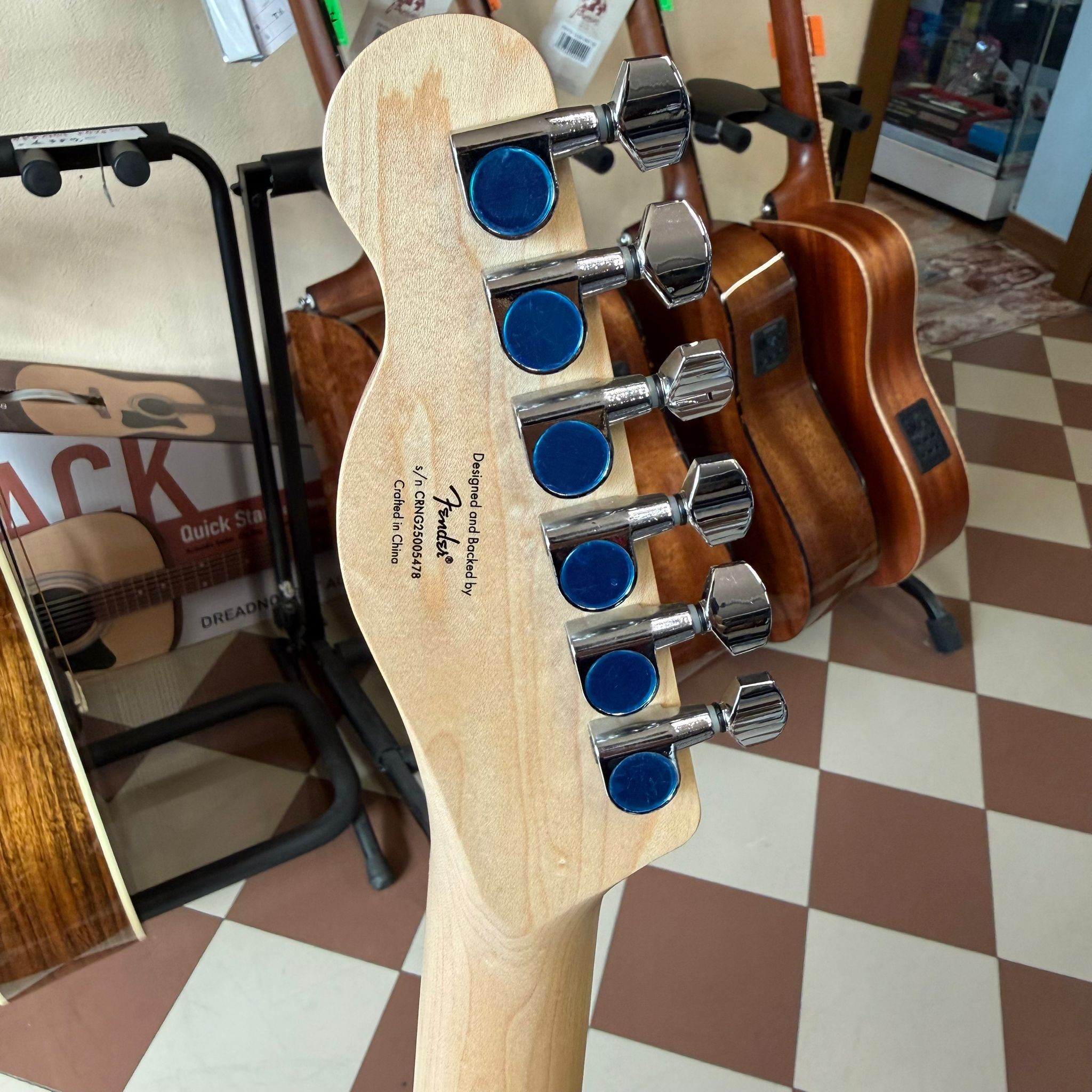 Squier Sonic Telecaster Butterscotch Blonde - Chitarra Elettrica (USATA) con Custodia