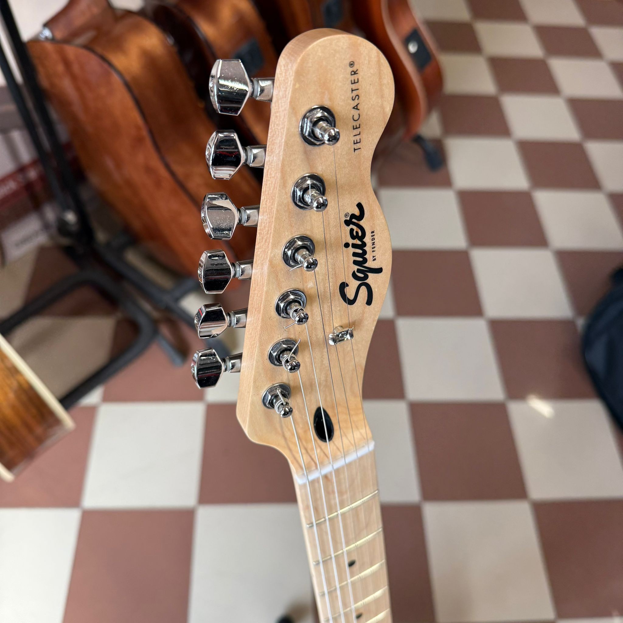 Squier Sonic Telecaster Butterscotch Blonde - Chitarra Elettrica (USATA) con Custodia