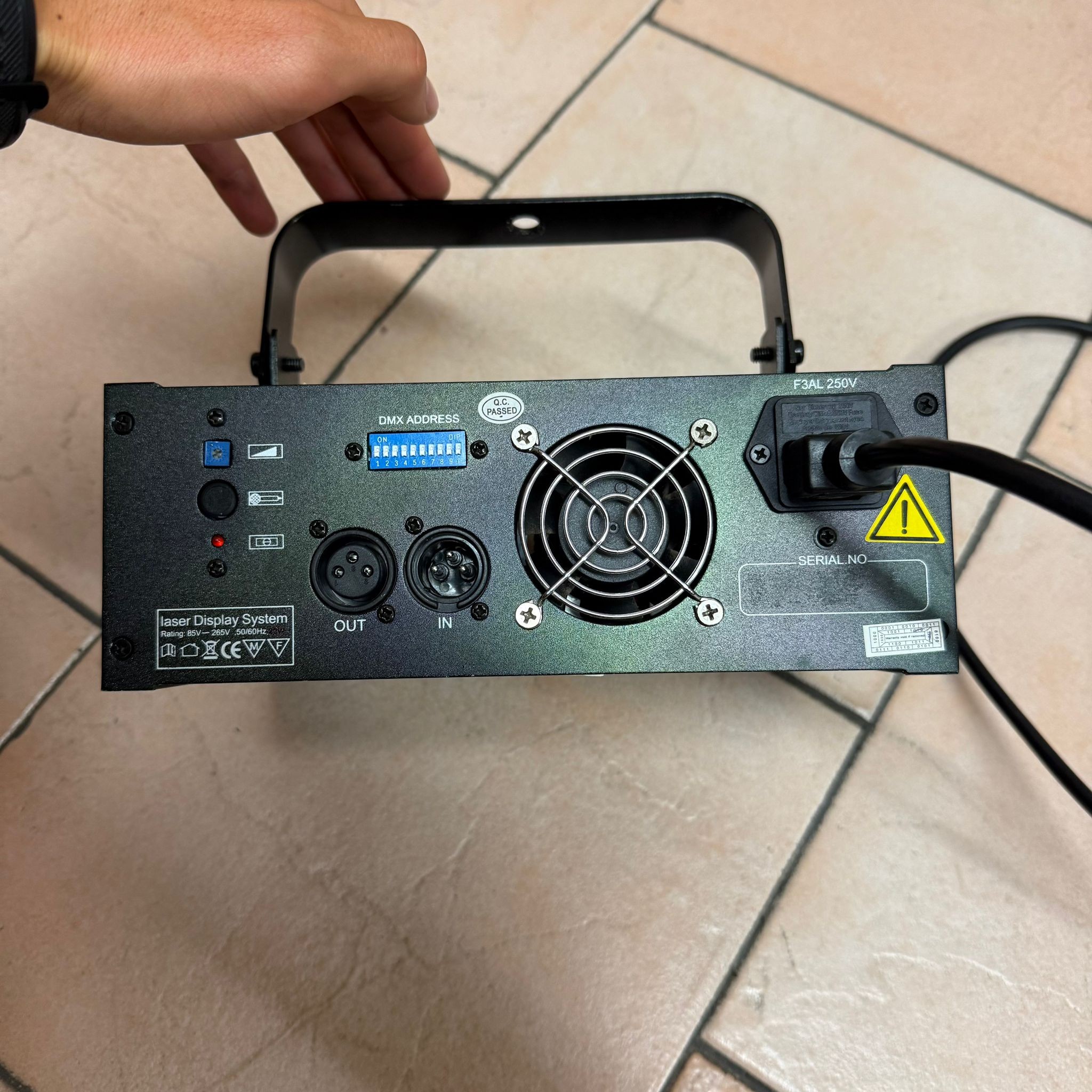 Laserworld CL-RGY 300 - Proiettore Laser Multicolore RGY da 300mW (USATO)