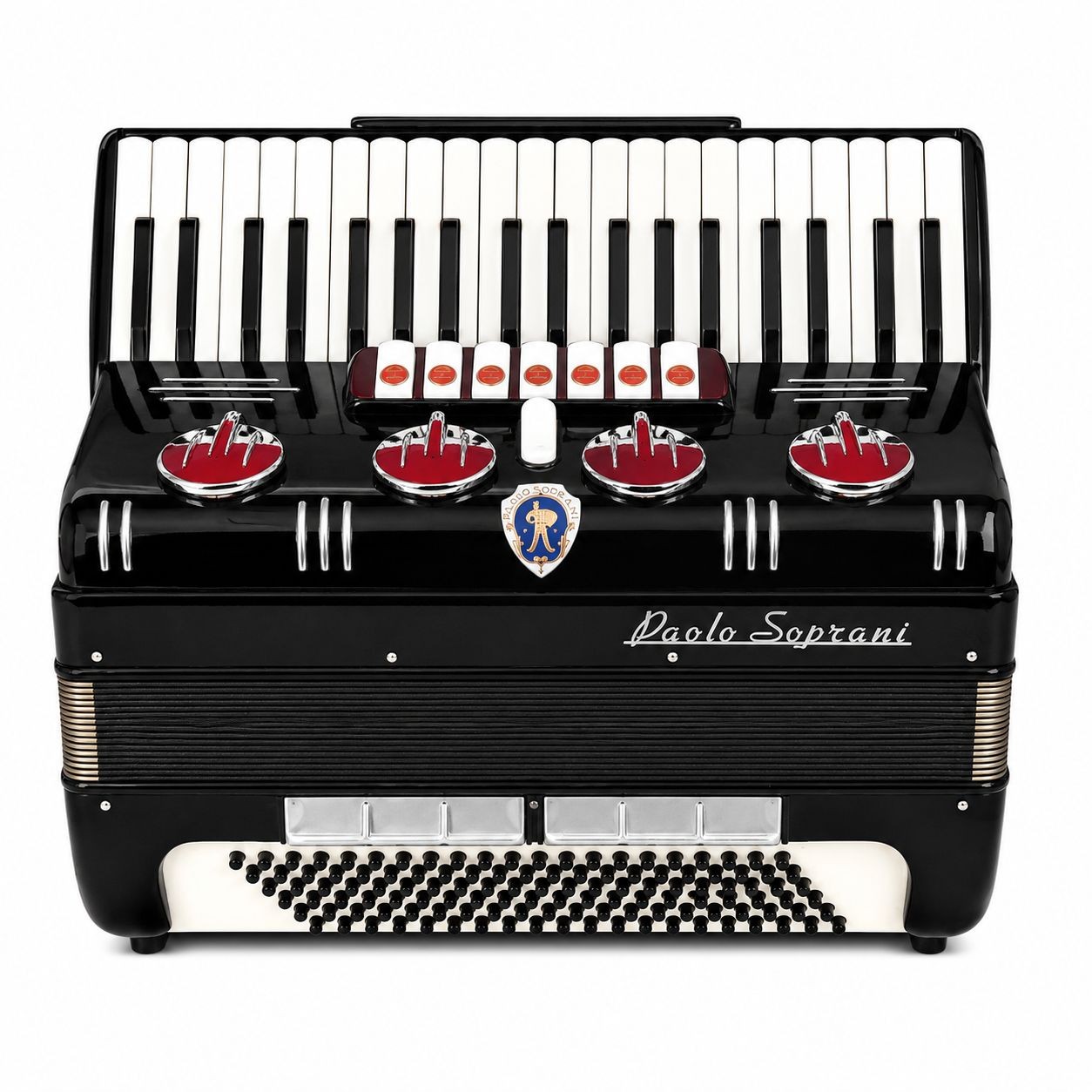 Fisarmonica Paolo SOPRANI 120 Bassi Anni '60 (USATA) - Strumento da Collezione con Custodia Rigida Originale