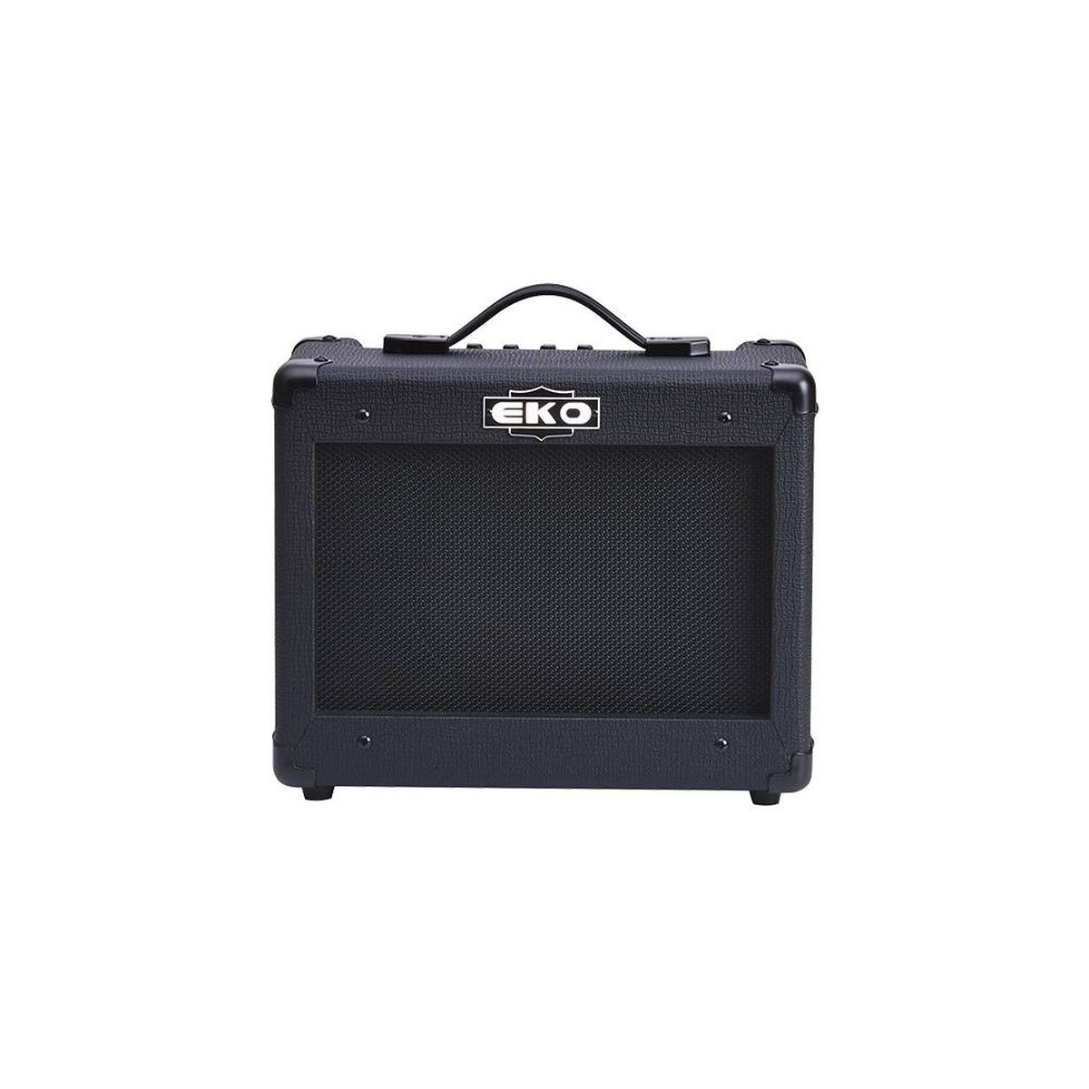 EKO G-BS15 Stealth Black - Amplificatore Combo 15W per Chitarra Elettrica