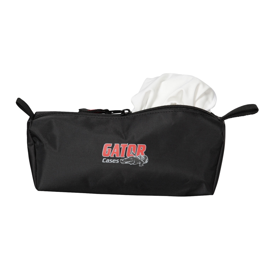 Gator Cases GPA-STAND-2-W Cover elasticizzata supporti altoparlanti 2 lati bianca