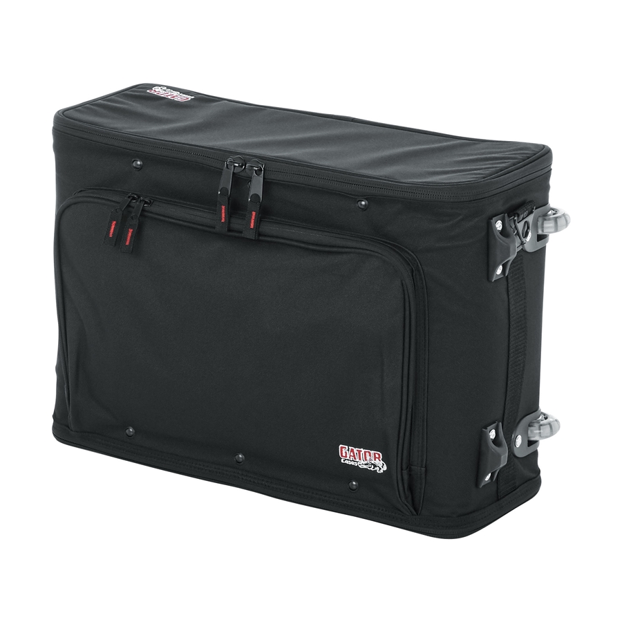 Gator Cases GR-RACKBAG-2UW Borsa rack leggera 2U con ruote