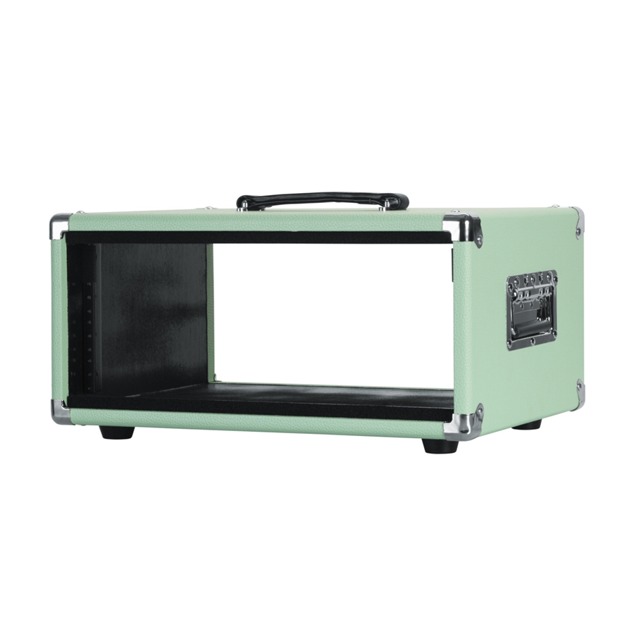 Gator Cases GR-RETRORACK-4SG Custodia Vintage 4U Rack Seafoam Green