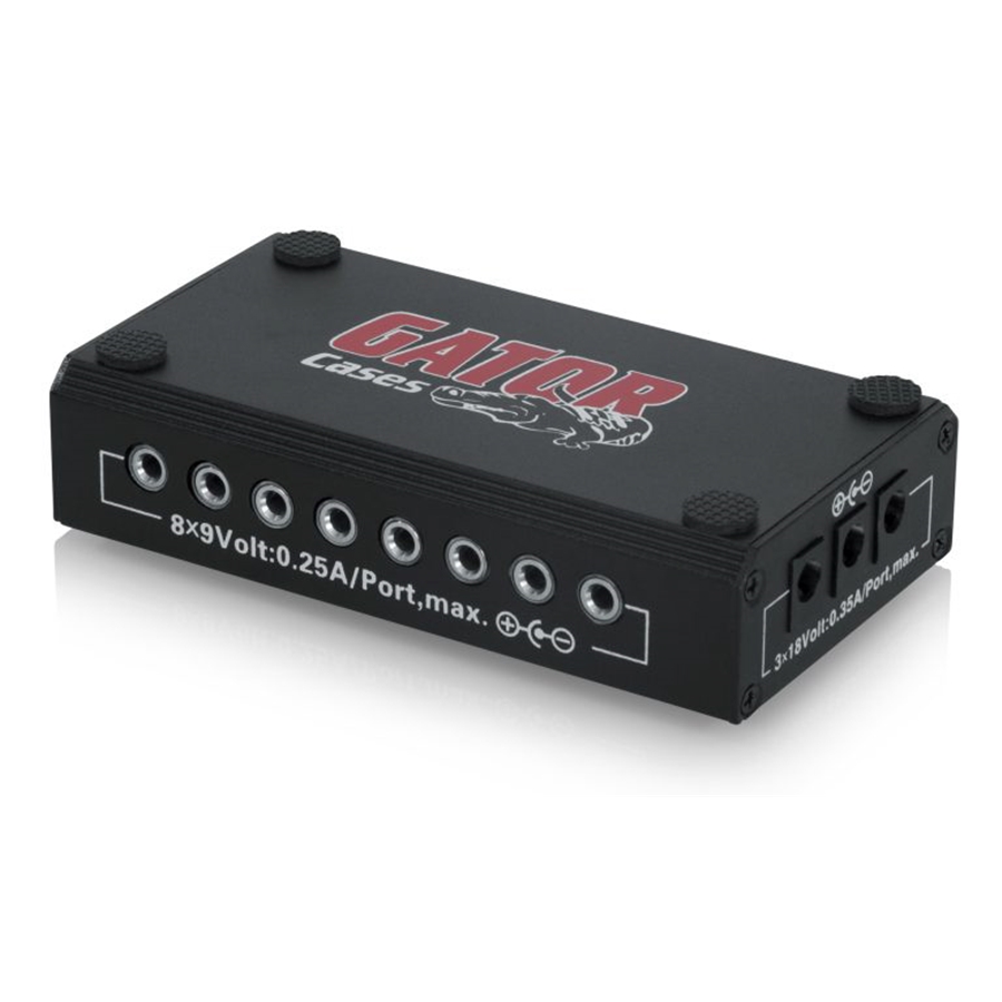Gator Cases G-BUS-8-CE Alimentatore per pedali 8x 9V e 3x 18V