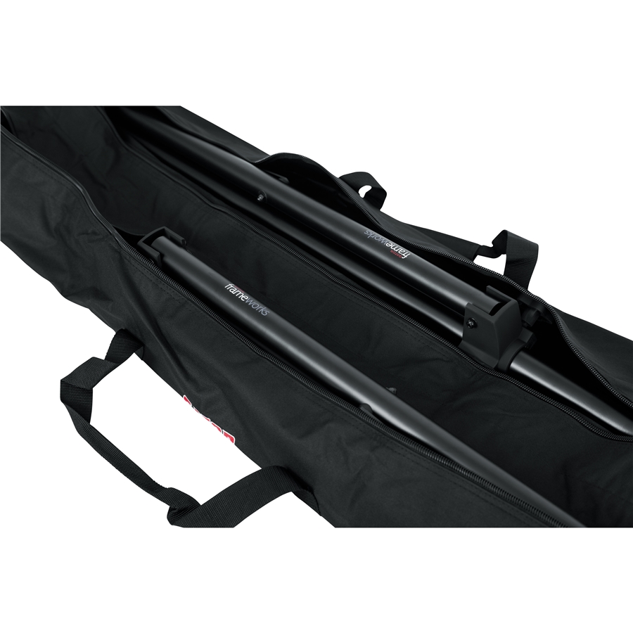 Gator Cases GPA-SPKSTDBG-58DLX Borsa supporti altoparlanti 58 2 scomparti
