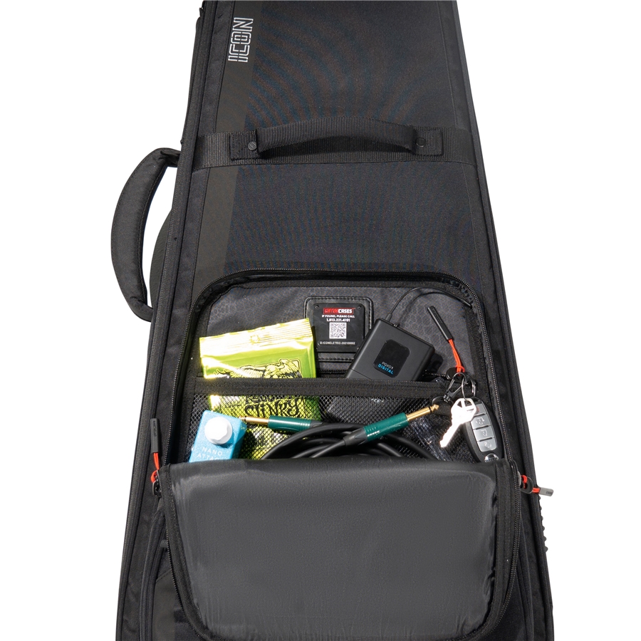 Gator Cases G-ICONELECTRIC Borsa ICON chitarra elettrica Nero