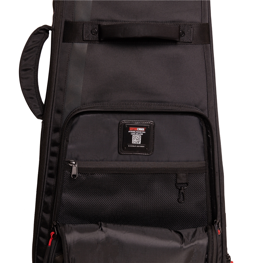 Gator Cases G-ICONLP Borsa ICON chitarra elettrica tipo LP Nero