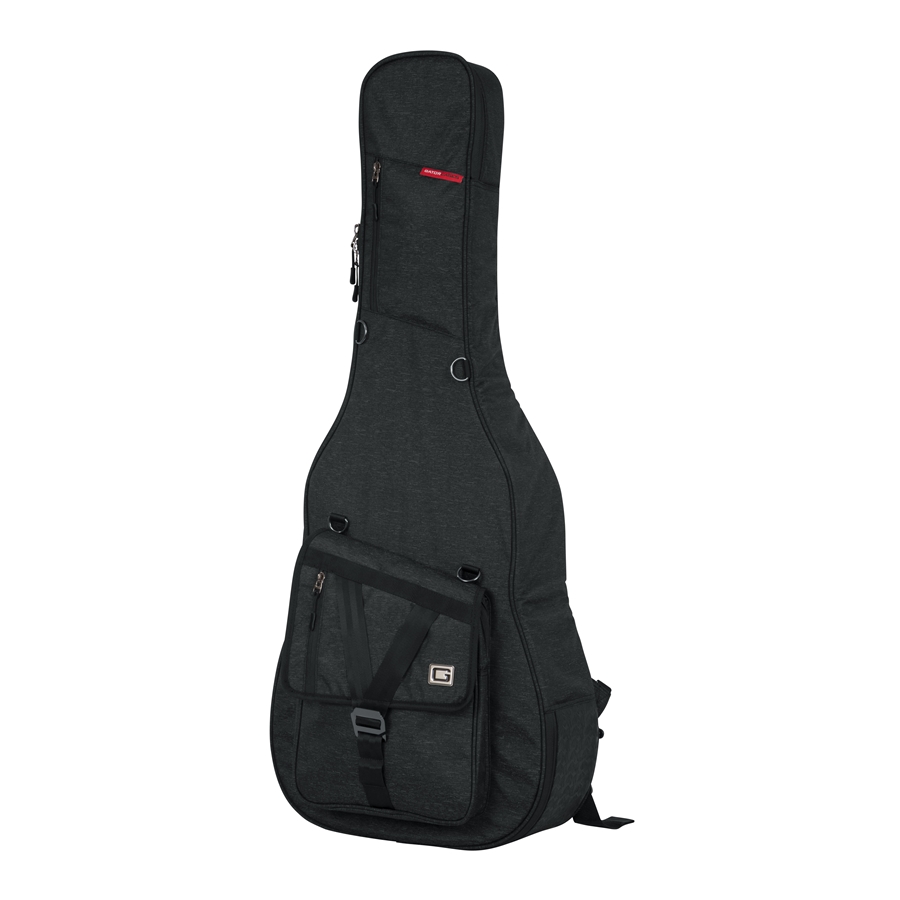 Gator Cases GT-ACOUSTIC-BLK Borsa Transit chitarra acustica Antracite
