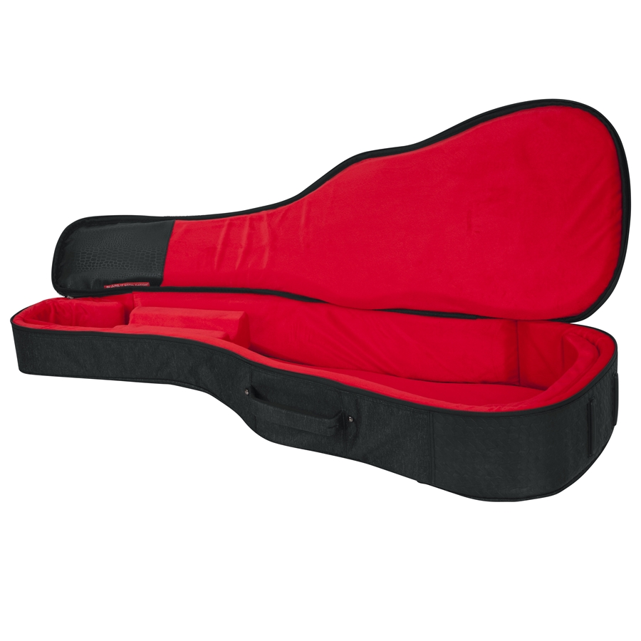 Gator Cases GT-ACOUSTIC-BLK Borsa Transit chitarra acustica Antracite