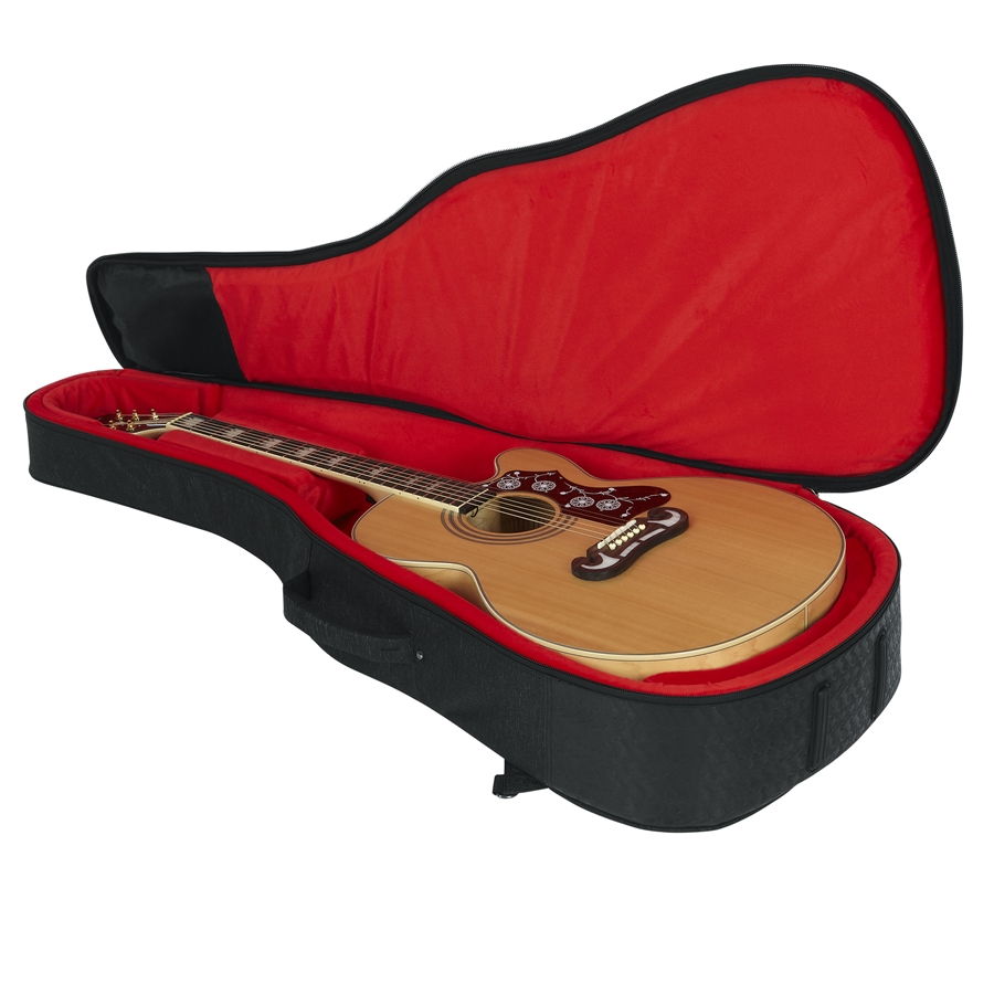 Gator Cases GT-JUMBO-BLK Borsa Transit nera Jumbo acustica