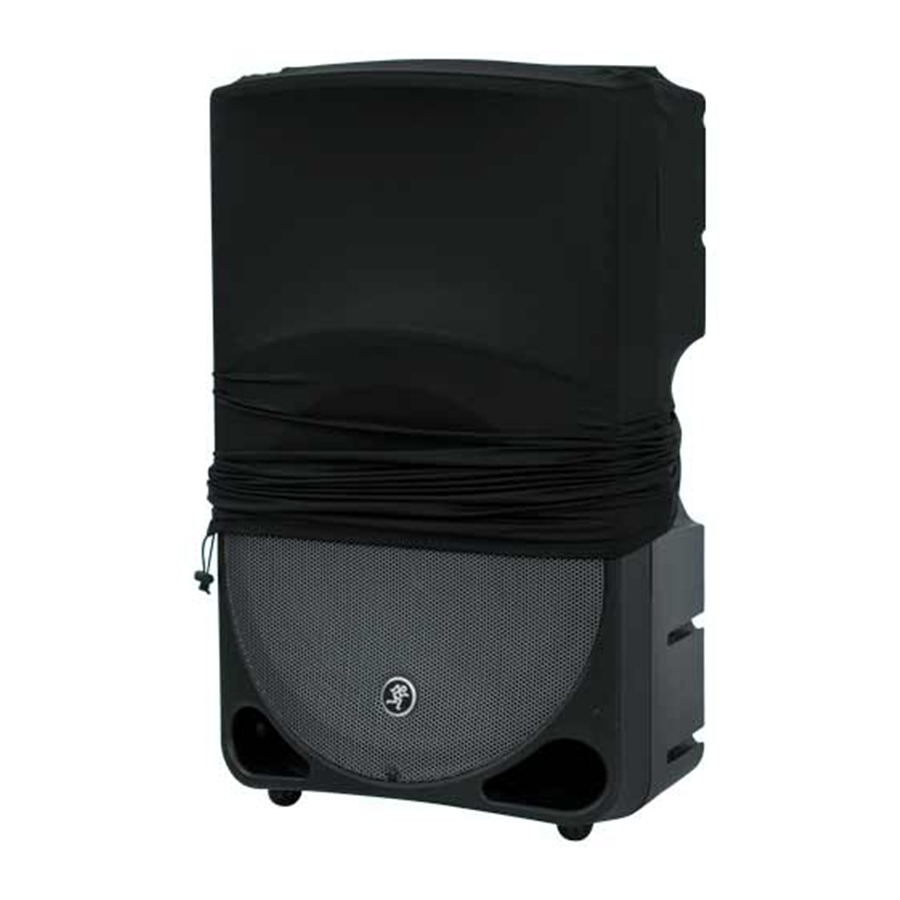 Gator Cases GPA-STRETCH-15-B Copertura elastica nera per speaker da 15