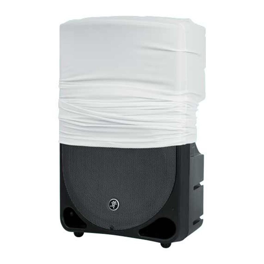 Gator Cases GPA-STRETCH-15-W Copertura elastica bianca per speaker da 15