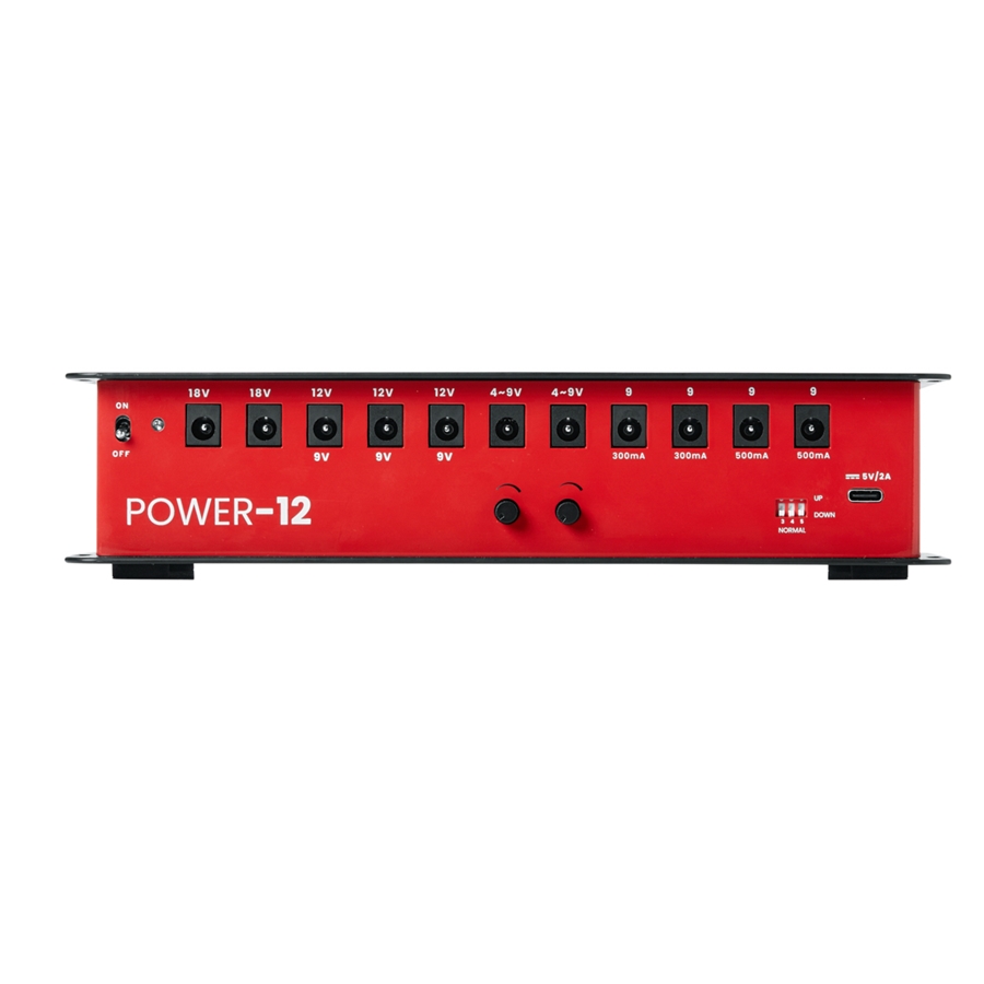 Gator Cases GTR-PWR-12-L Alimentatore per pedali con 12 uscite isolate