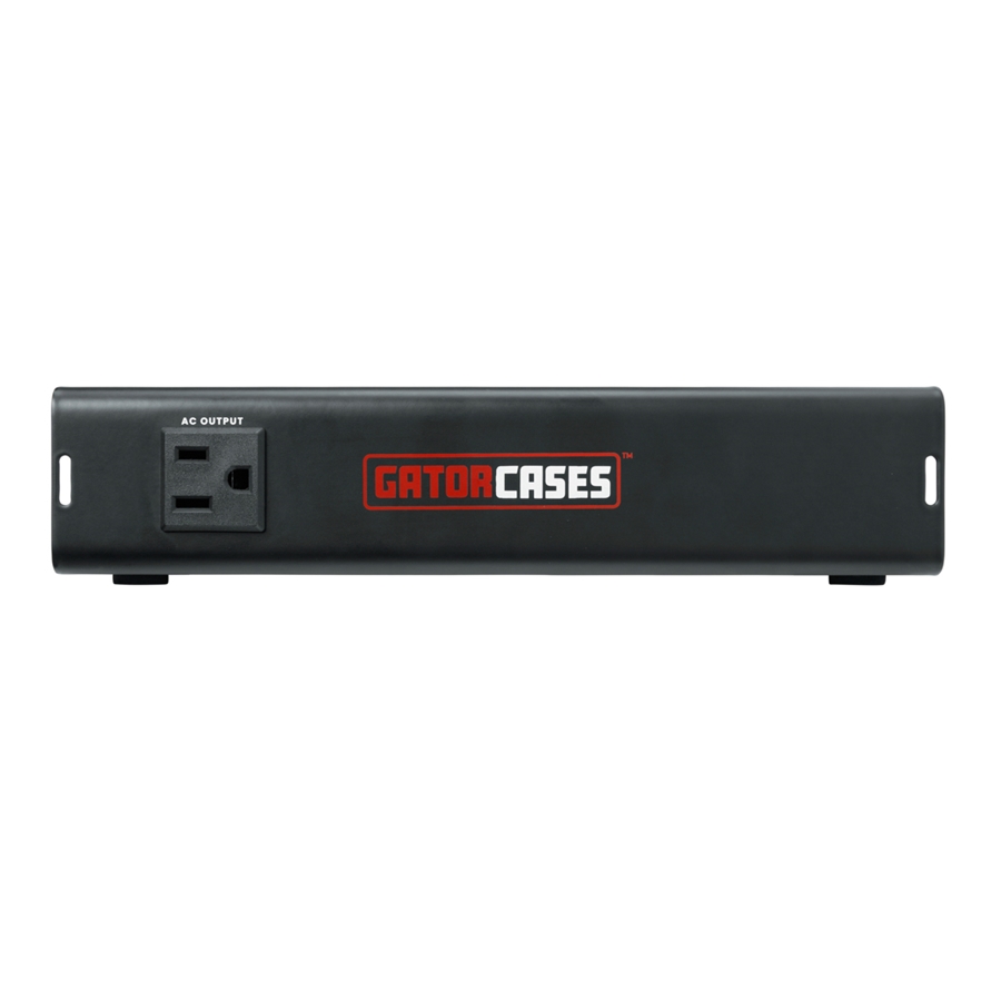 Gator Cases GTR-PWR-12-L Alimentatore per pedali con 12 uscite isolate