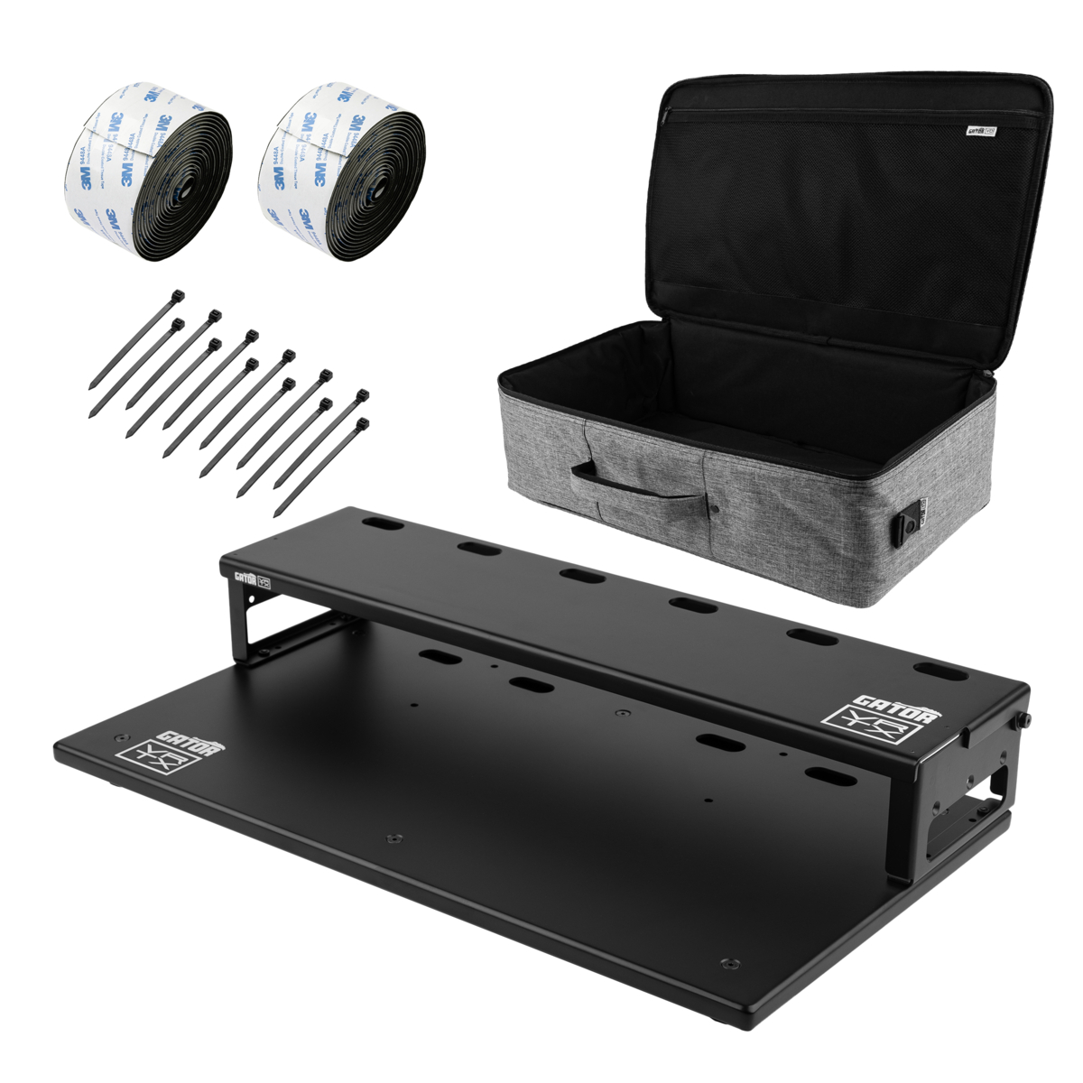 Gator Cases GV-TC2313R2-GB Rig Doctor Pedaliera 23 X 13 Due Livelli