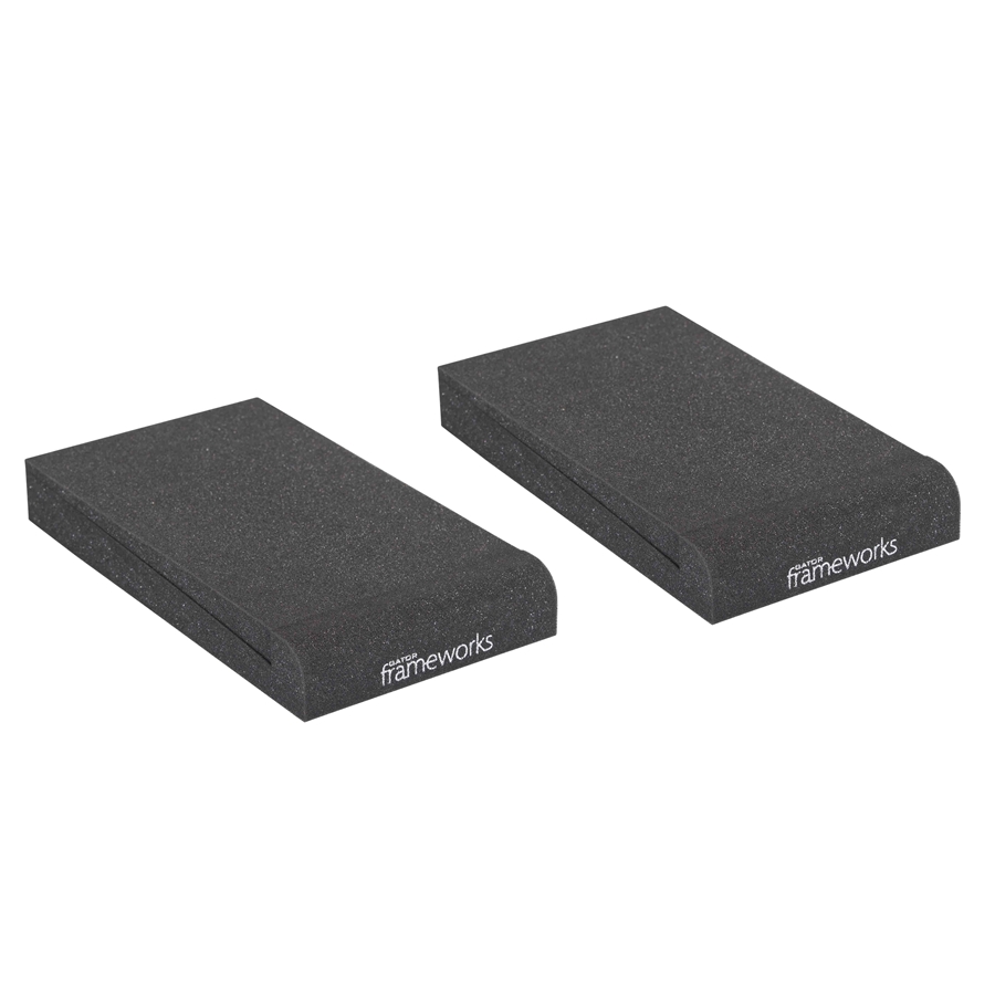 Gator Frameworks GFW-ISOPAD-SM Pad di isolamento per monitor da studio - Small