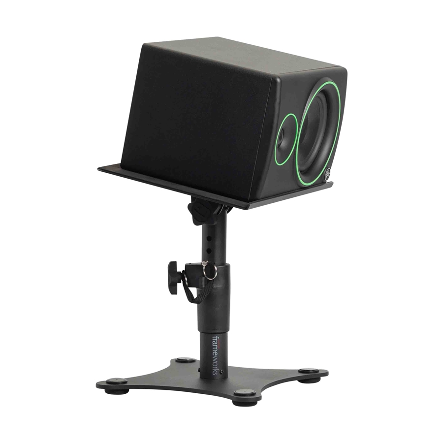 Gator Frameworks GFWSPKSTMNDSK Supporto da scrivania per monitor da studio