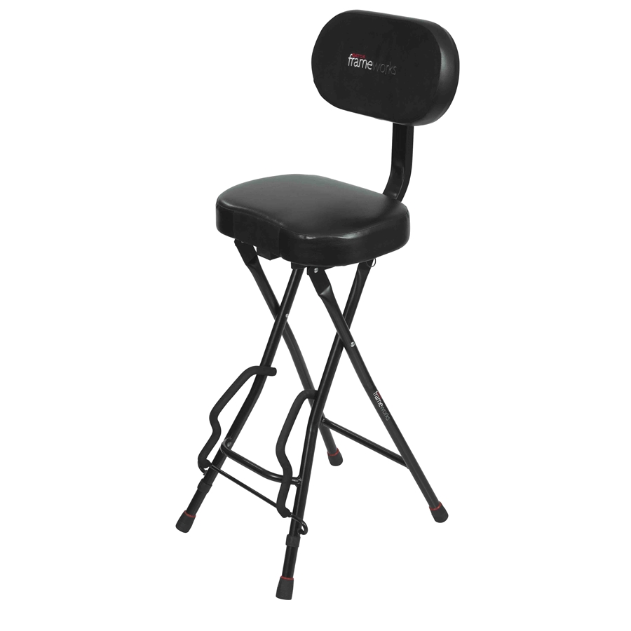 Gator Frameworks GFW-GTR-SEAT Sgabello con stand per chitarra