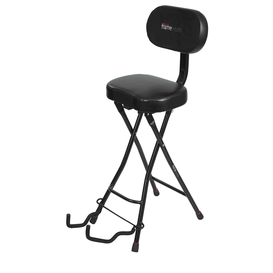 Gator Frameworks GFW-GTR-SEAT Sgabello con stand per chitarra